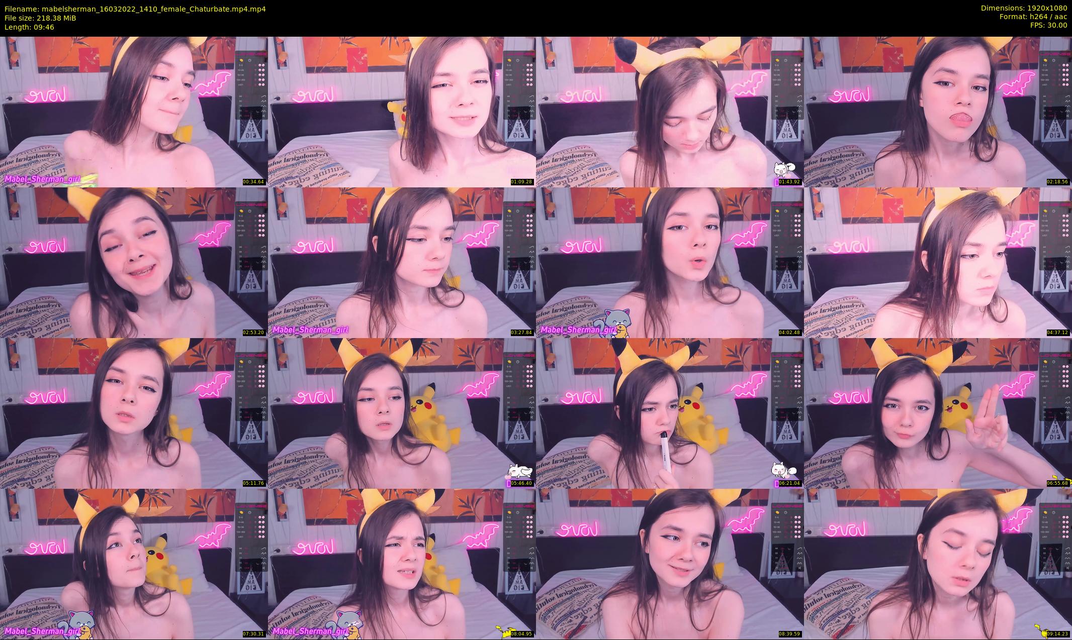 mabelsherman — 10 minute Chaturbate couple cam show recording, 1080p, Mar 16, 2022