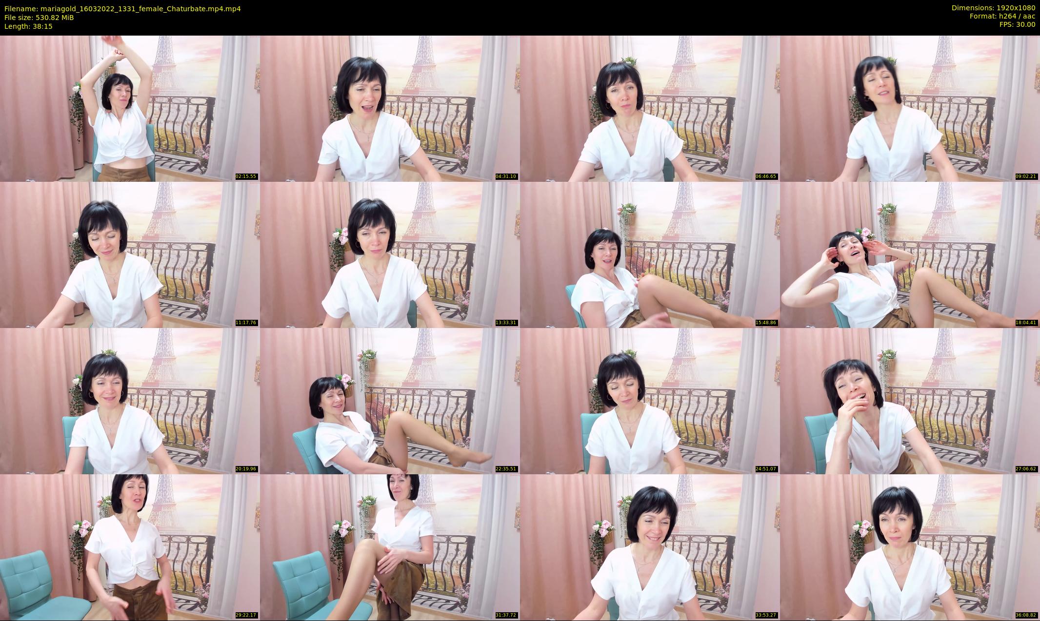 mariagold — 39 minute Chaturbate female cam show recording, 1080p, Mar 16, 2022
