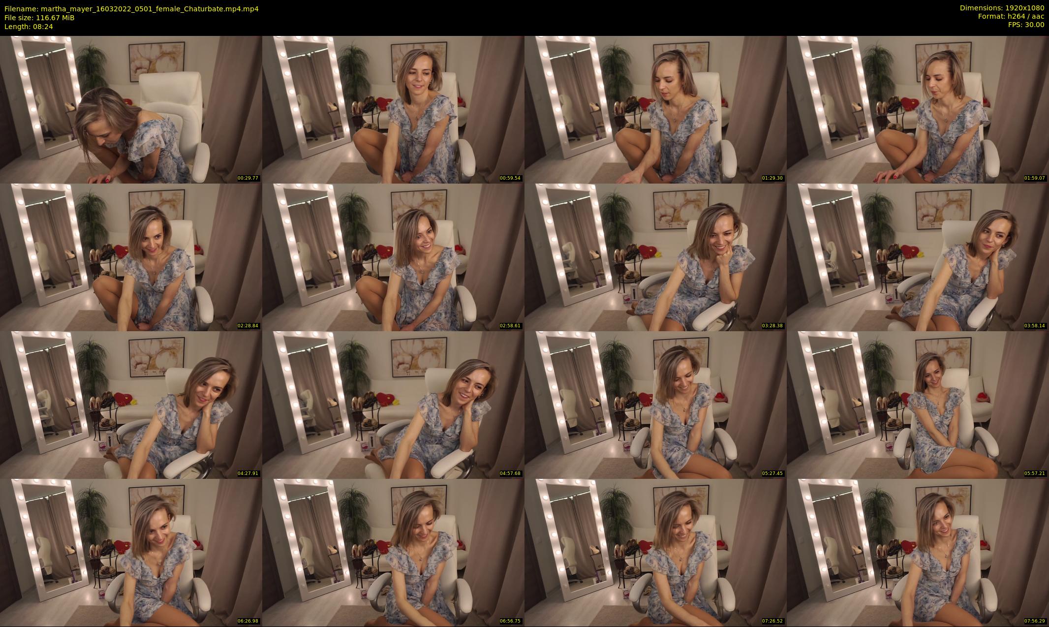 martha_mayer — 9 minute Chaturbate female cam show recording, 1080p, Mar 16, 2022