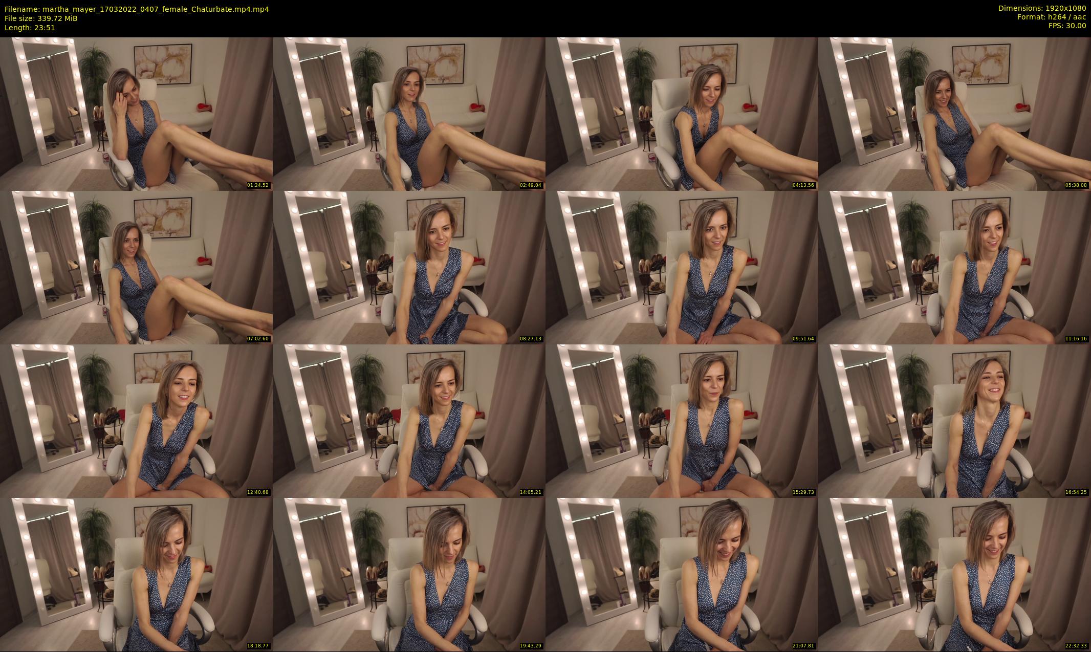 martha_mayer — 24 minute Chaturbate female cam show recording, 1080p, Mar 17, 2022