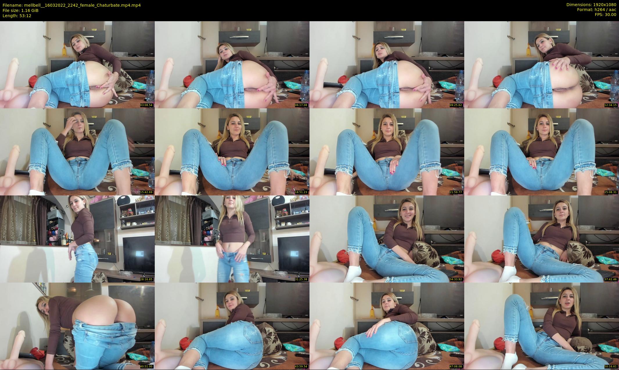 mellbell_ — 54 minute Chaturbate female cam show recording, 1080p, Mar 16, 2022