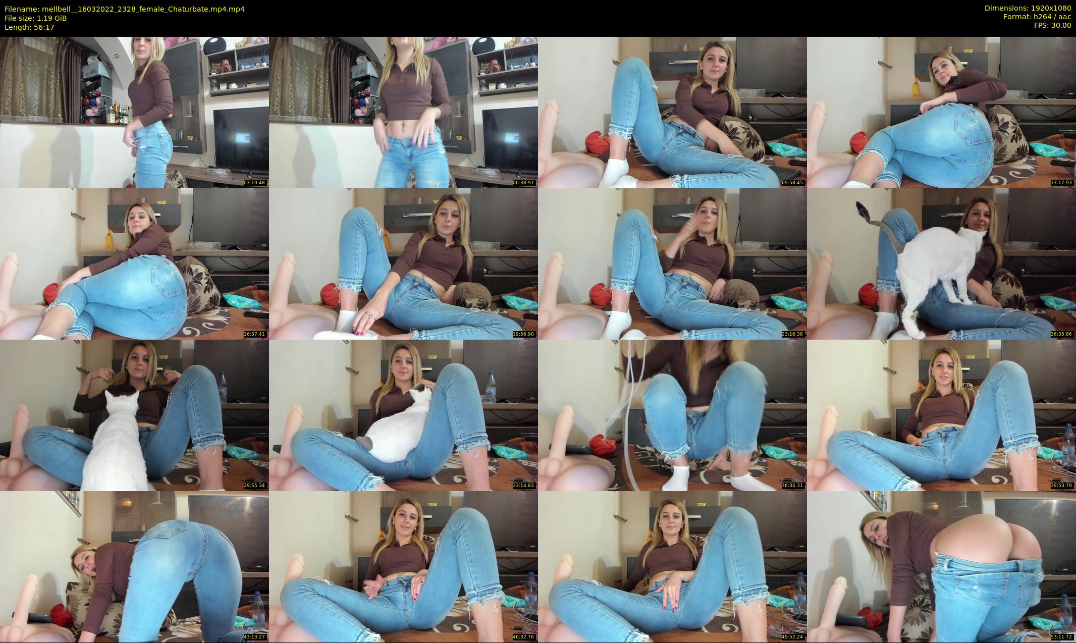 mellbell_ — 57 minute Chaturbate female cam show recording, 1080p, Mar 16, 2022
