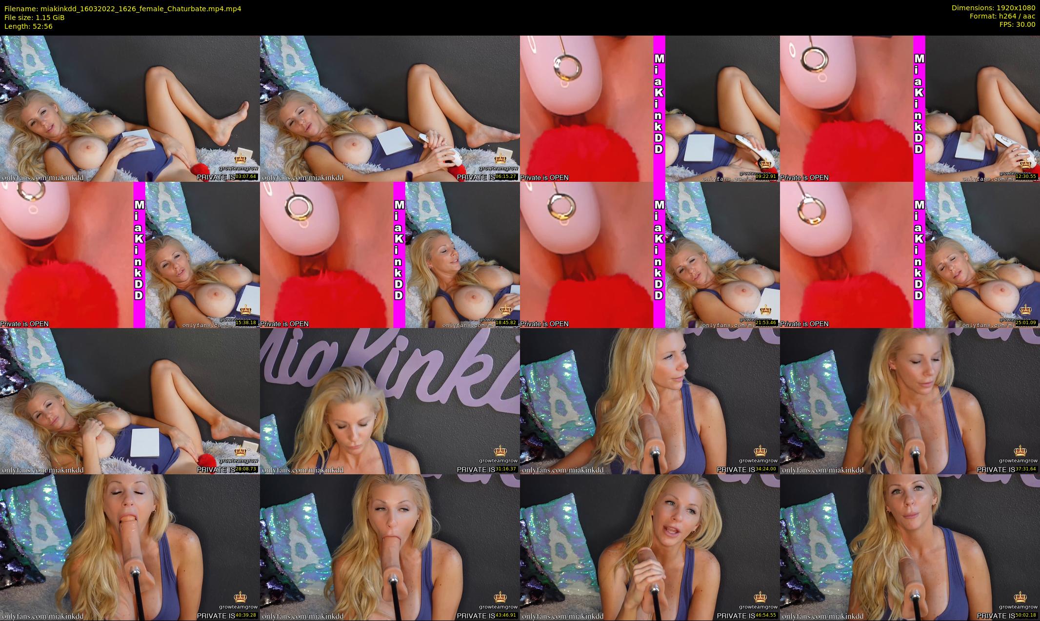 miakinkdd — 53 minute Chaturbate female cam show recording, 1080p, Mar 16, 2022