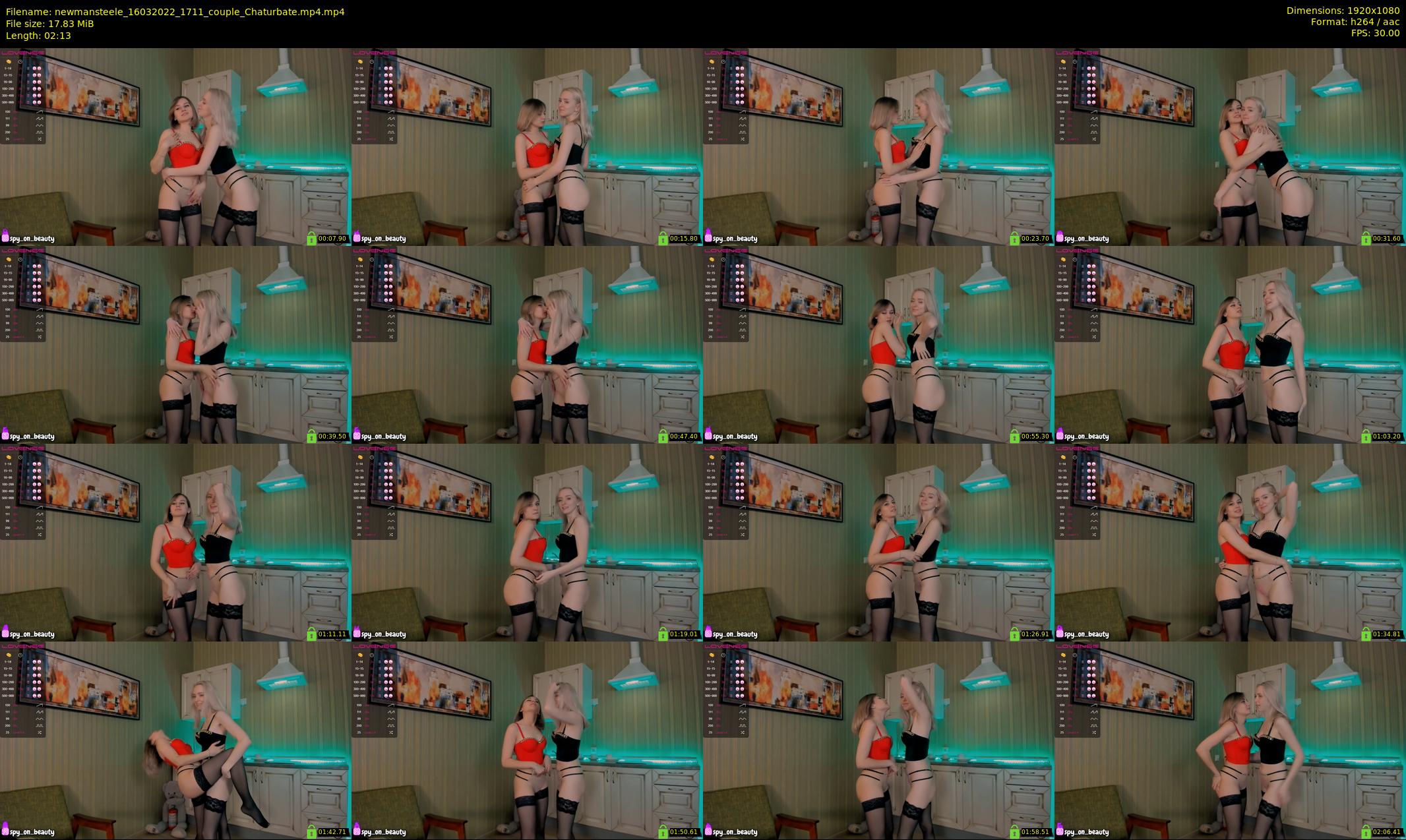 newmansteele — 3 minute Chaturbate couple cam show recording, 1080p, Mar 16, 2022