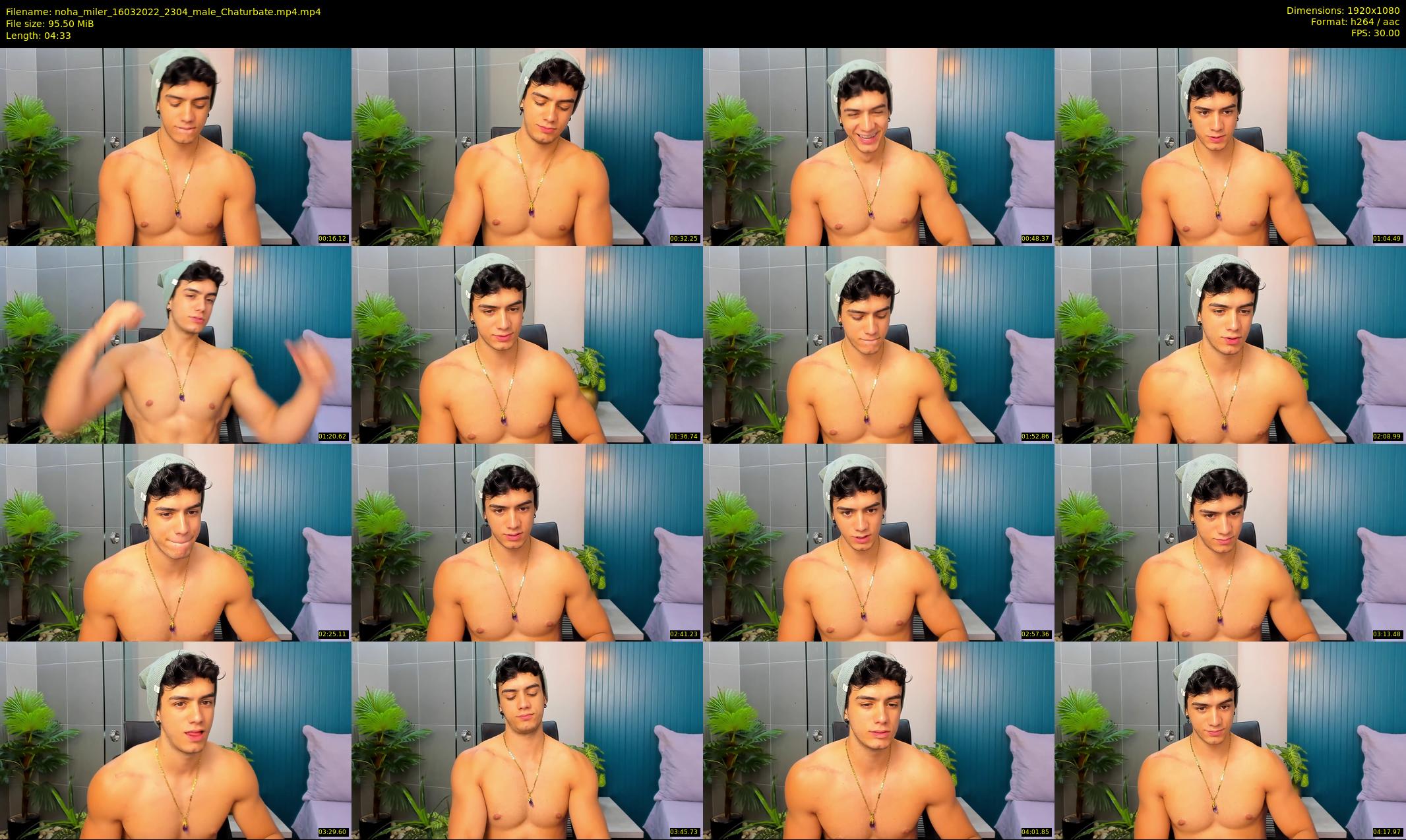 noha_miler — 5 minute Chaturbate male cam show recording, 1080p, Mar 16, 2022