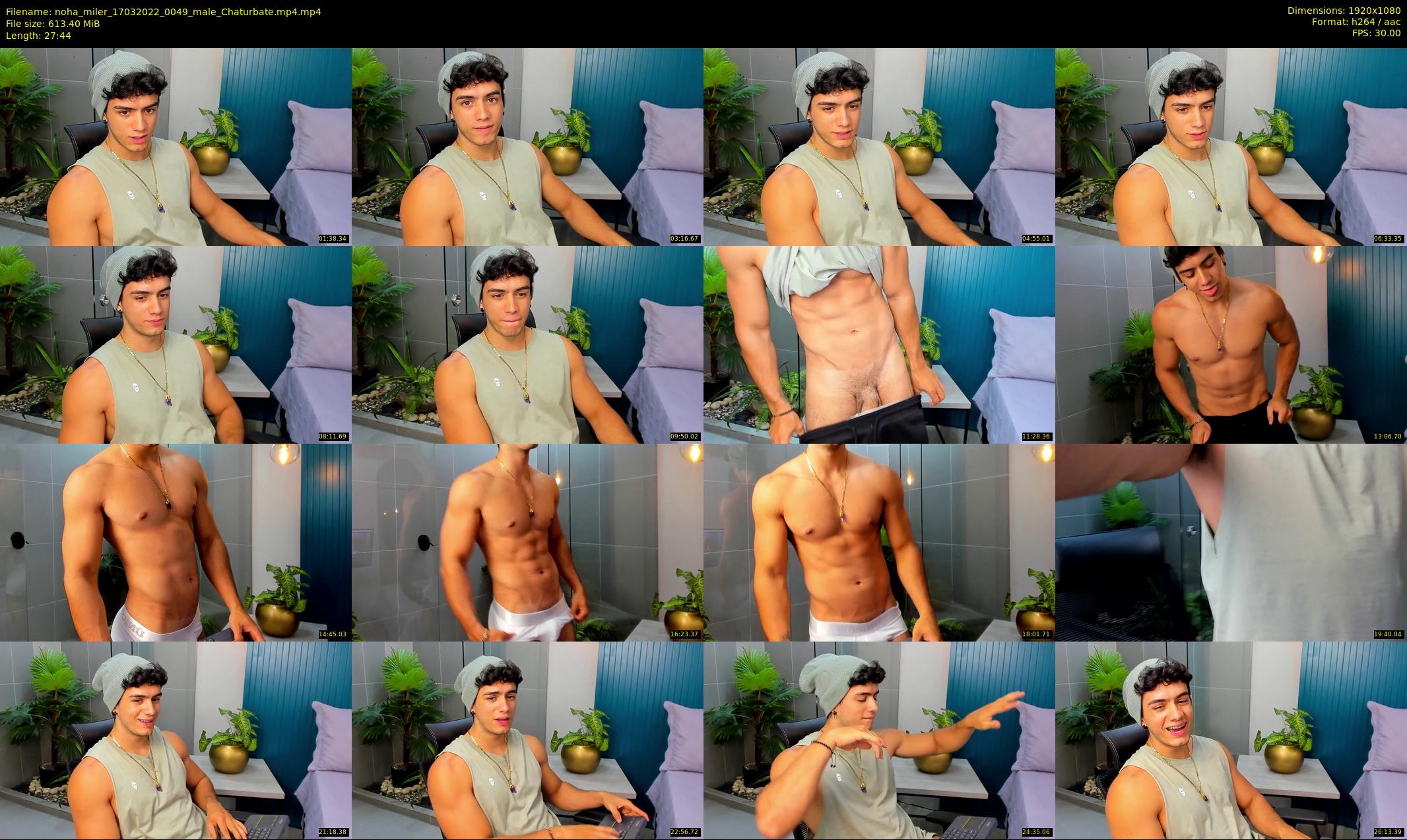 noha_miler — 28 minute Chaturbate male cam show recording, 1080p, Mar 17, 2022