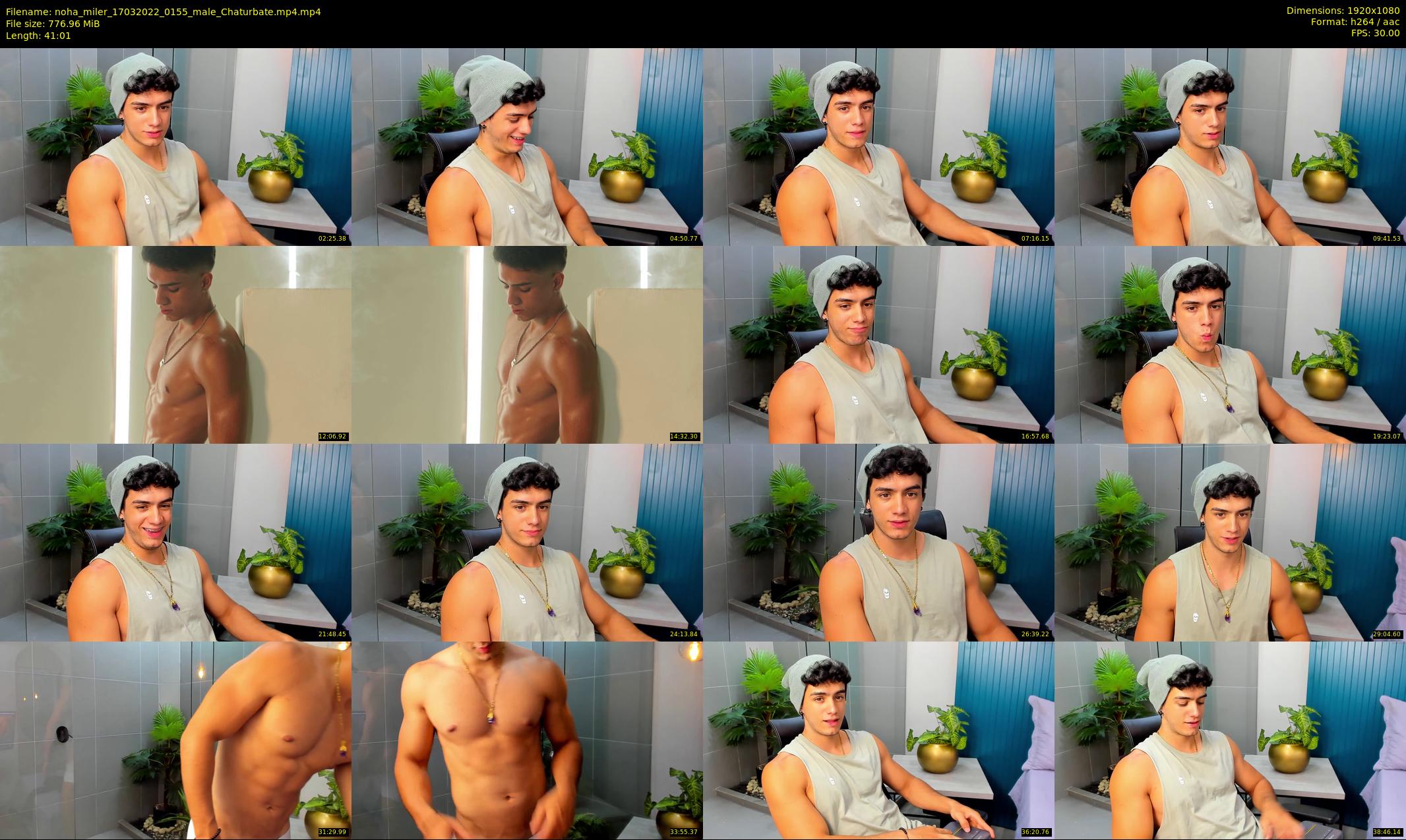 noha_miler — 42 minute Chaturbate male cam show recording, 1080p, Mar 17, 2022