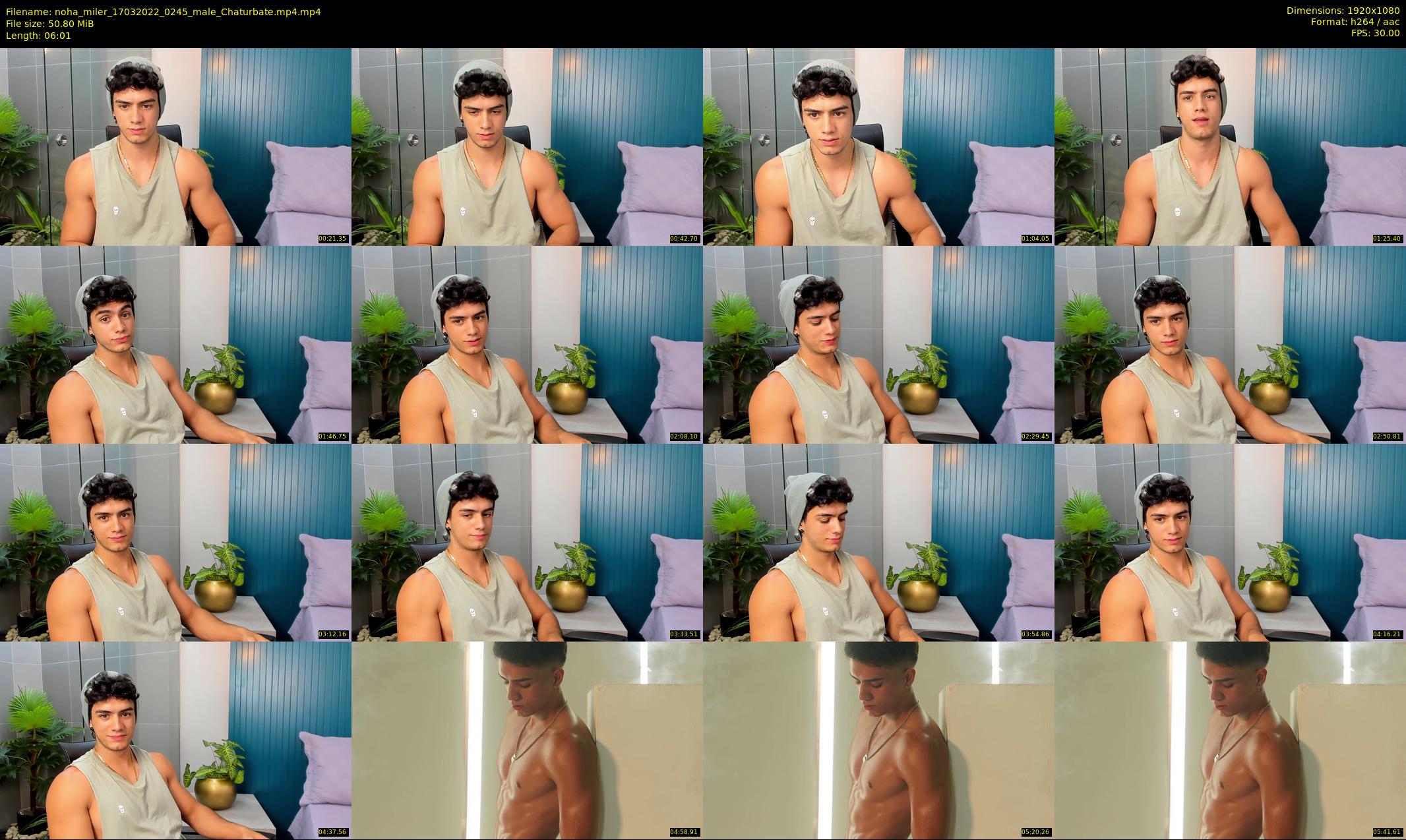 noha_miler — 7 minute Chaturbate male cam show recording, 1080p, Mar 17, 2022