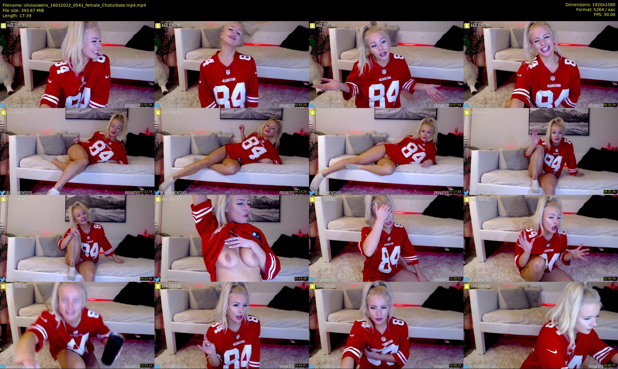 oliviaowens — 18 minute Chaturbate female cam show recording, 1080p, Mar 16, 2022