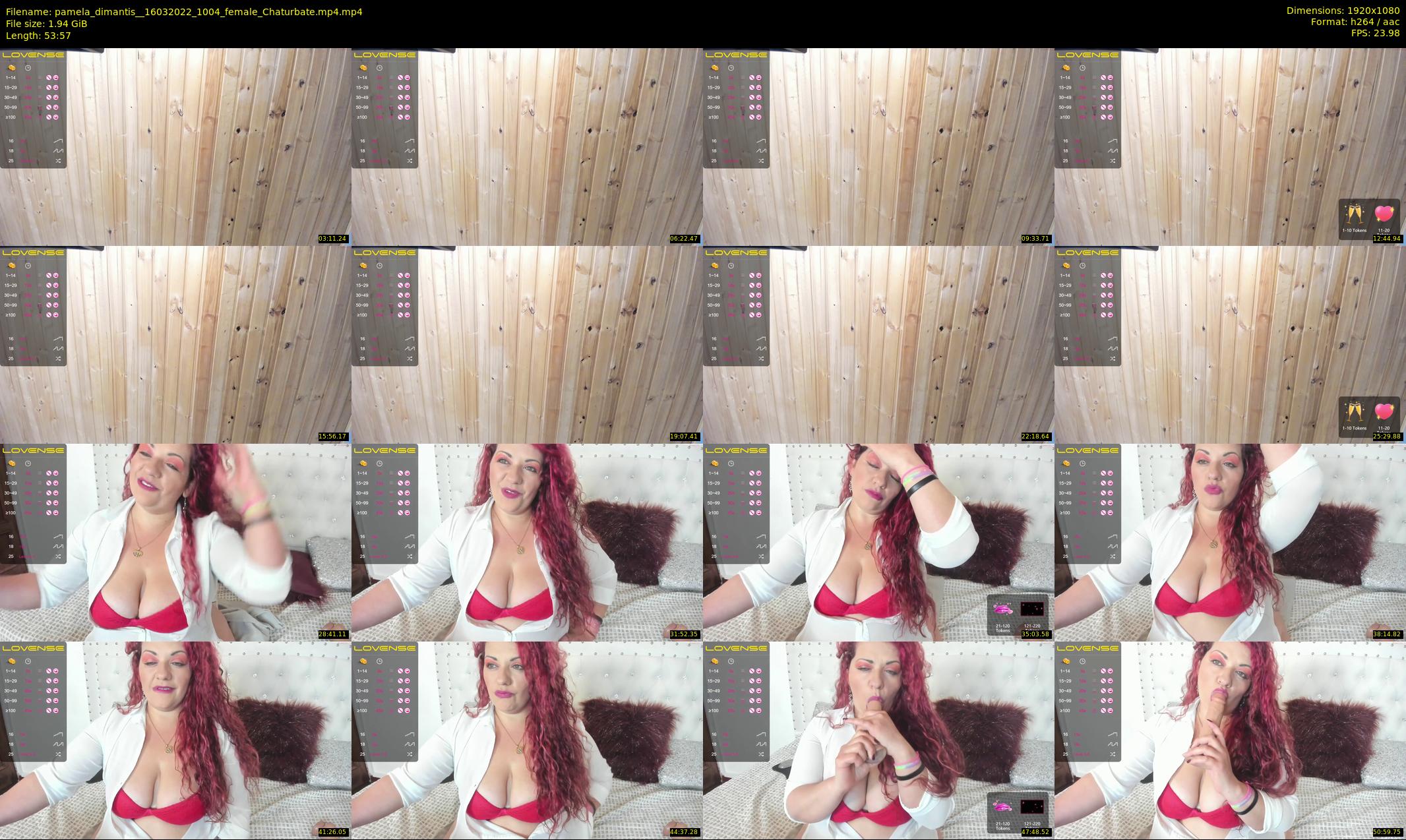 pamela_dimantis_ — 54 minute Chaturbate female cam show recording, 1080p, Mar 16, 2022