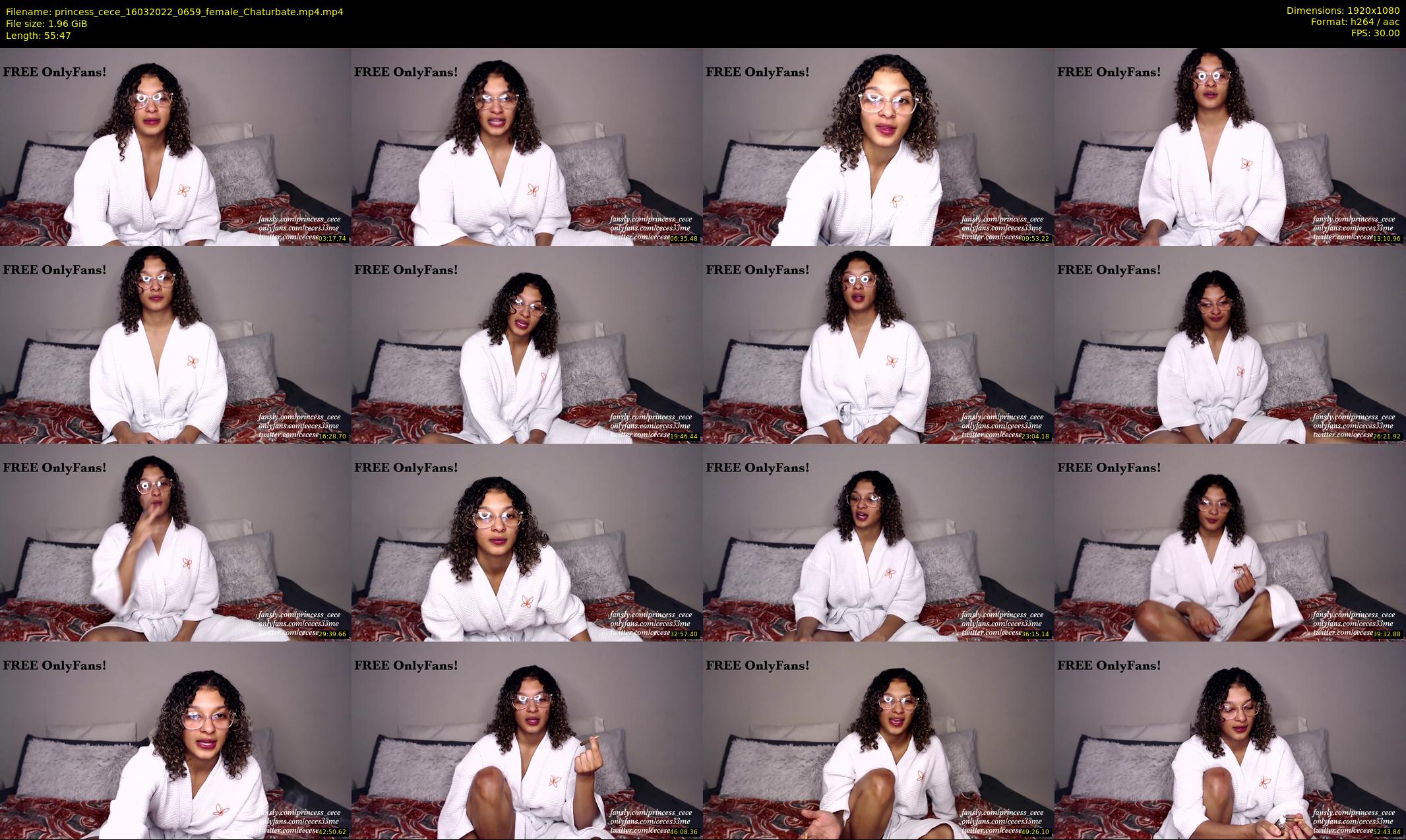 princess_cece — 56 minute Chaturbate female cam show recording, 1080p, Mar 16, 2022