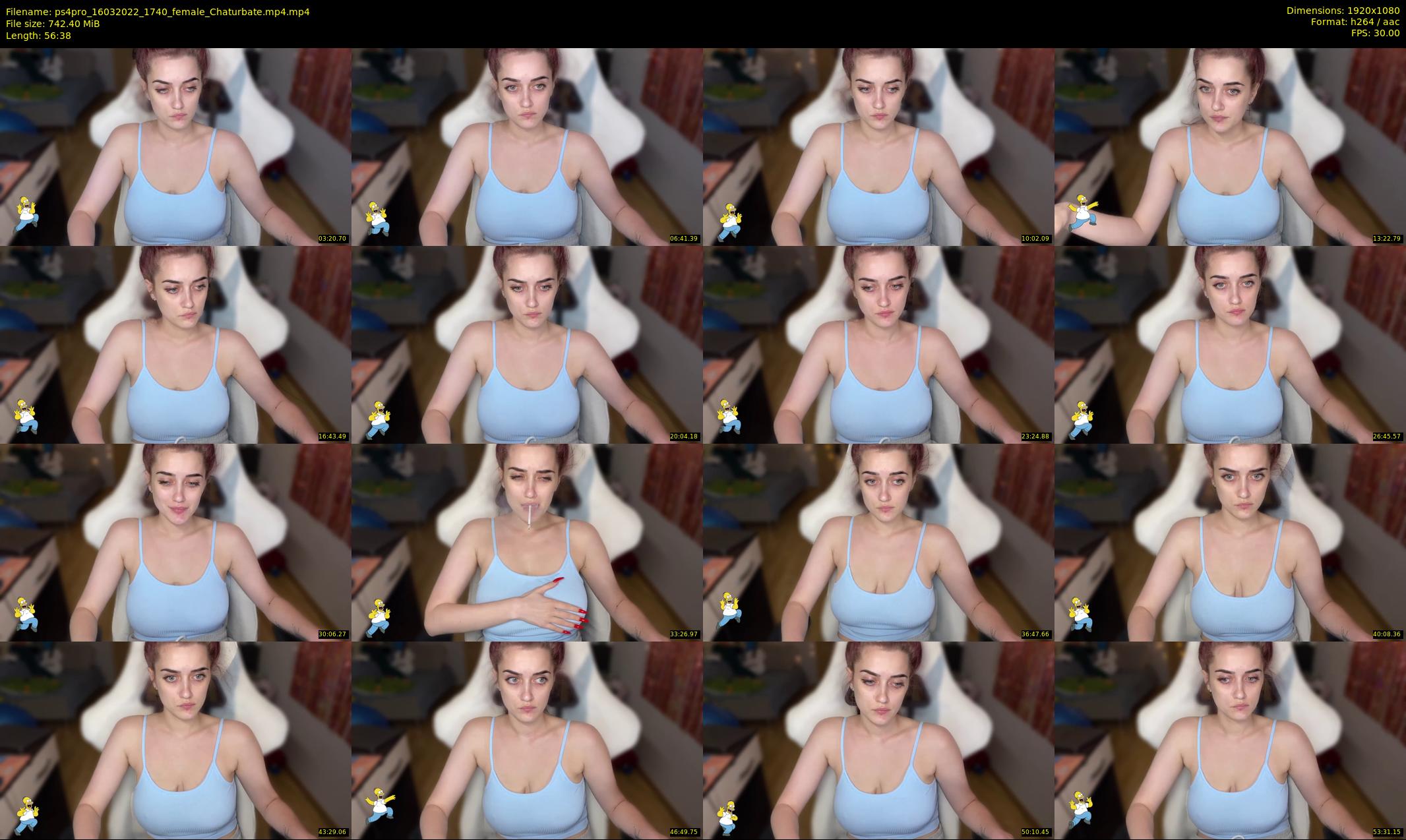 ps4pro — 57 minute Chaturbate female cam show recording, 1080p, Mar 16, 2022