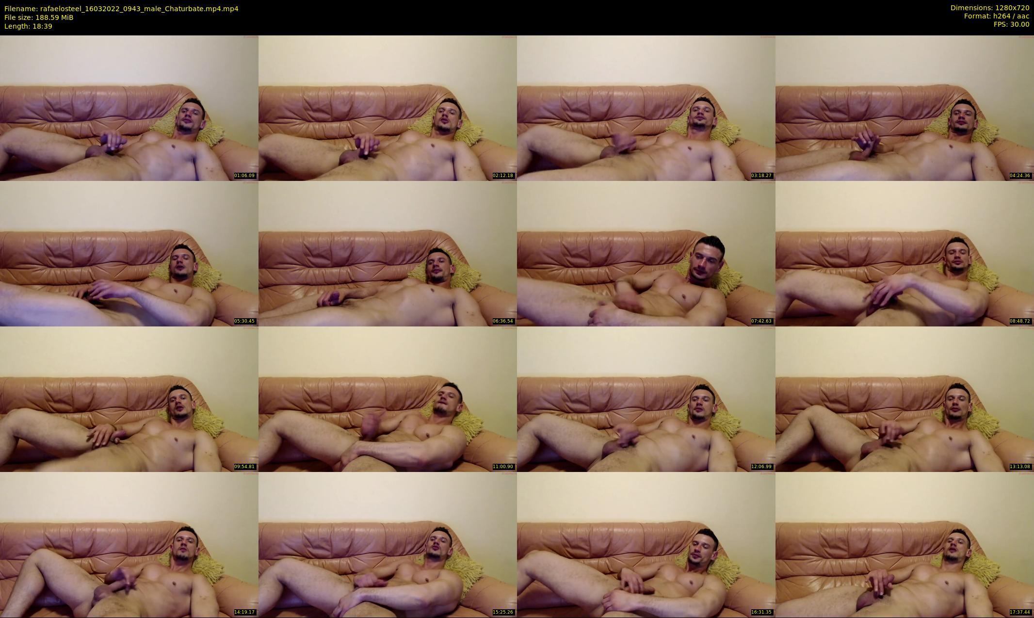 rafaelosteel — 19 minute Chaturbate male cam show recording, 720p, Mar 16, 2022