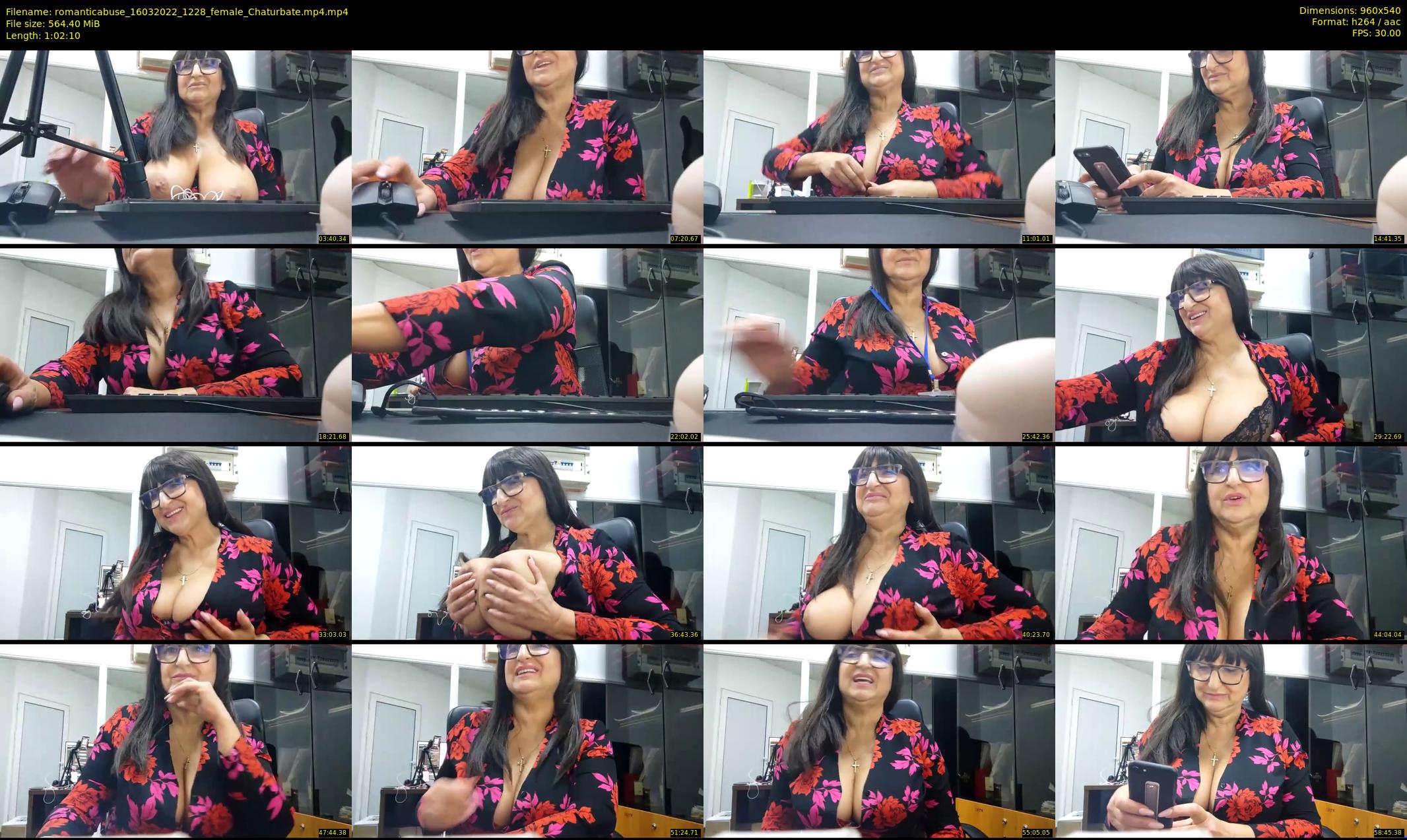 romanticabuse — 63 minute Chaturbate female cam show recording, 480p, Mar 16, 2022