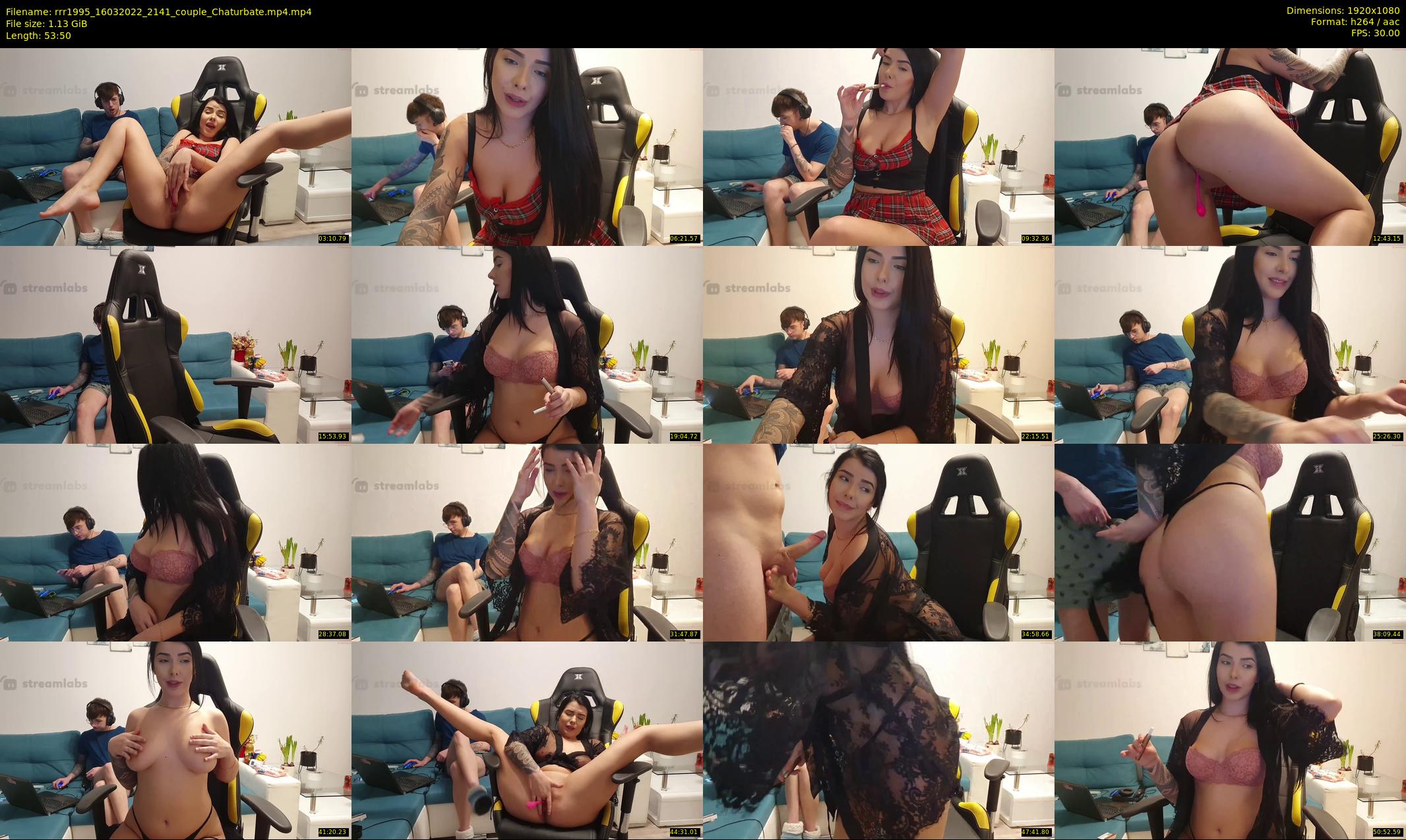 rrr1995 — 54 minute Chaturbate couple cam show recording, 1080p, Mar 16, 2022
