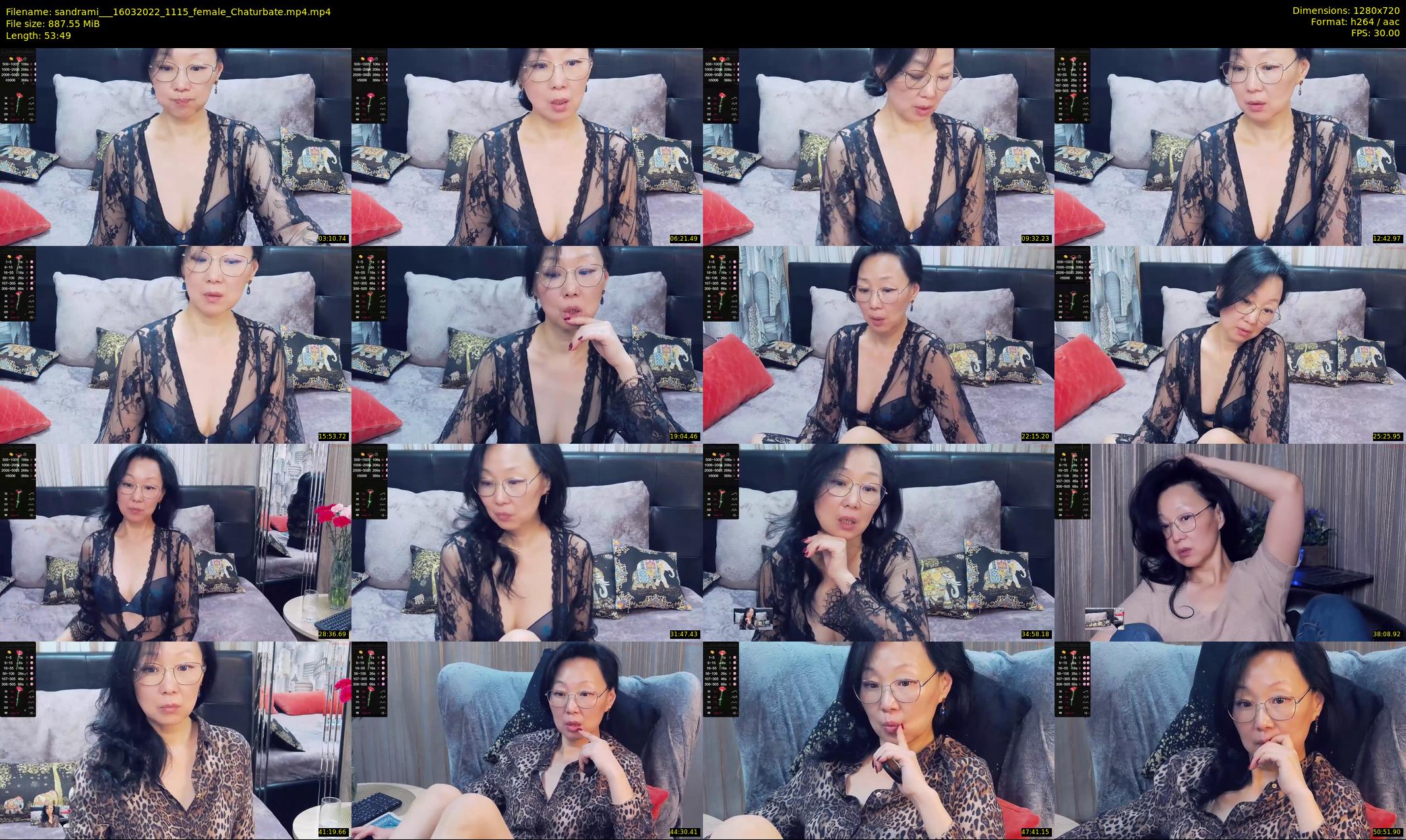 sandrami__ — 54 minute Chaturbate female cam show recording, 720p, Mar 16, 2022