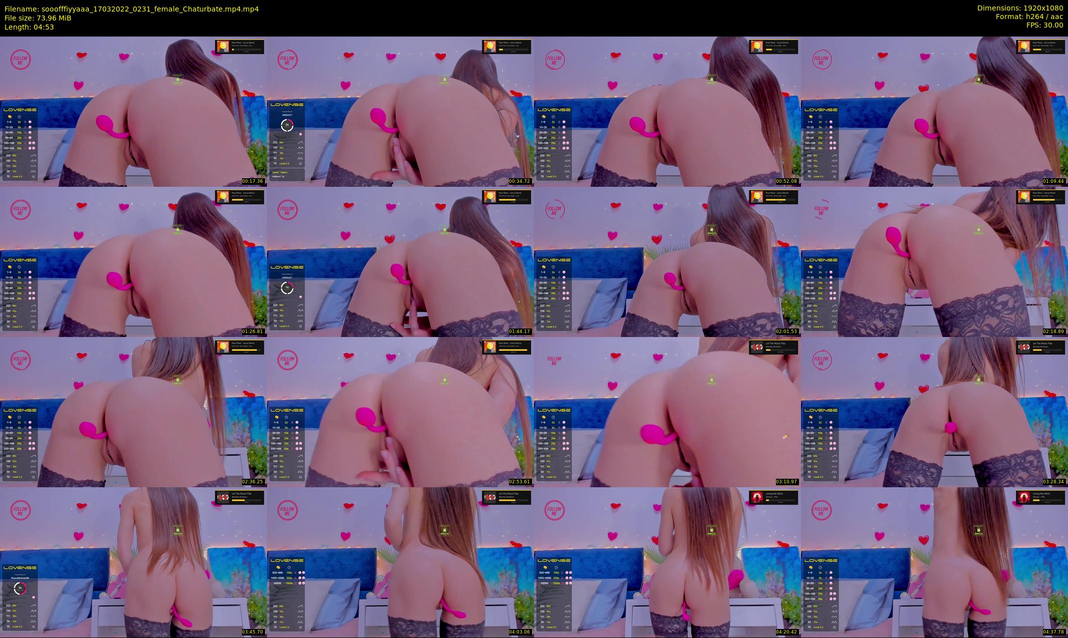 sooofffiyyaaa — 5 minute Chaturbate female cam show recording, 1080p, Mar 17, 2022
