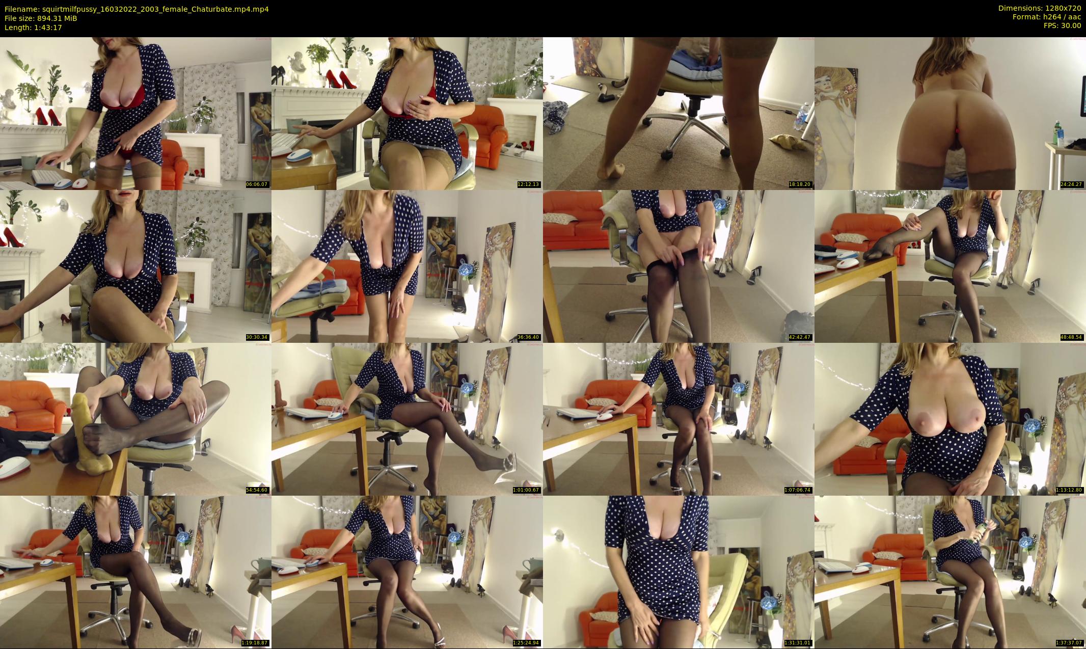 squirtmilfpussy — 104 minute Chaturbate female cam show recording, 720p, Mar 16, 2022