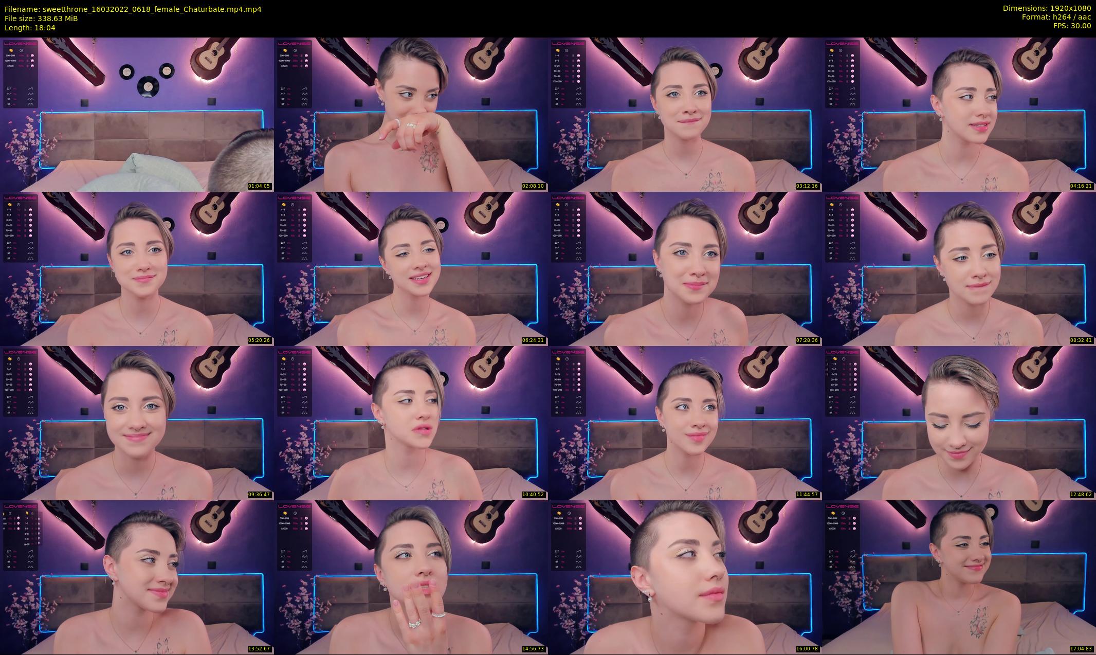 sweetthrone — 19 minute Chaturbate couple cam show recording, 1080p, Mar 16, 2022