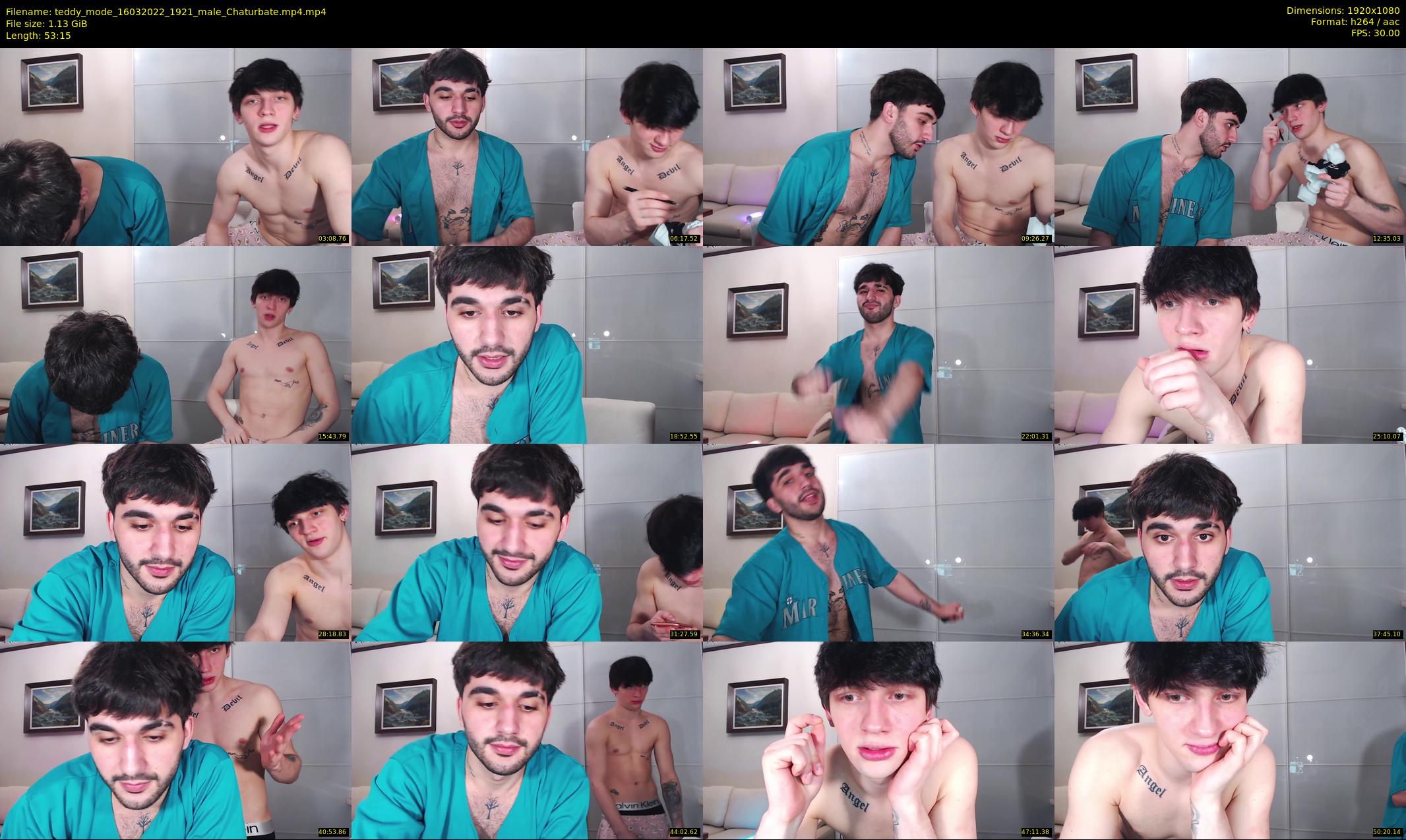 teddy_mode — 54 minute Chaturbate couple cam show recording, 1080p, Mar 16, 2022