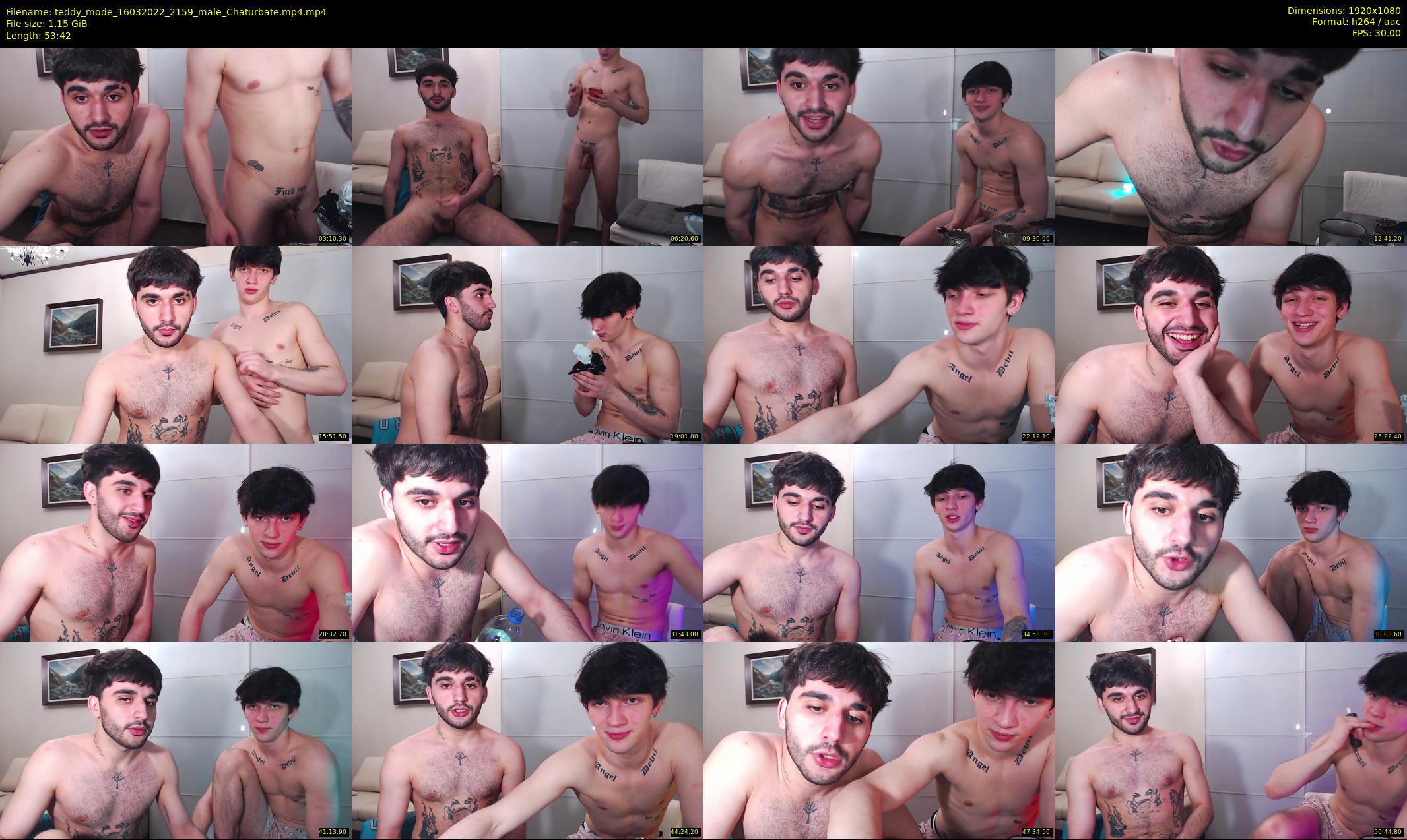 teddy_mode — 54 minute Chaturbate couple cam show recording, 1080p, Mar 16, 2022