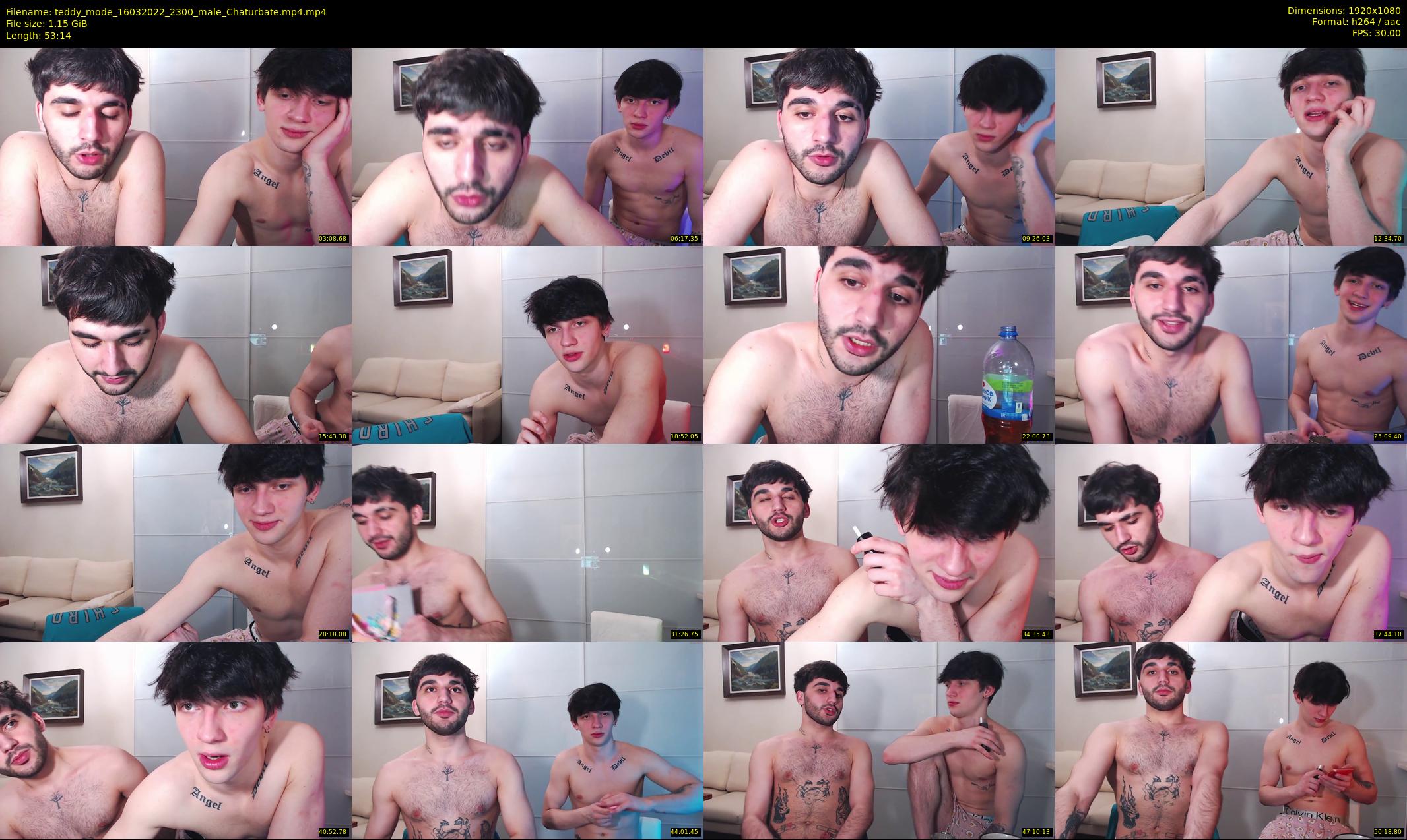 teddy_mode — 54 minute Chaturbate couple cam show recording, 1080p, Mar 16, 2022