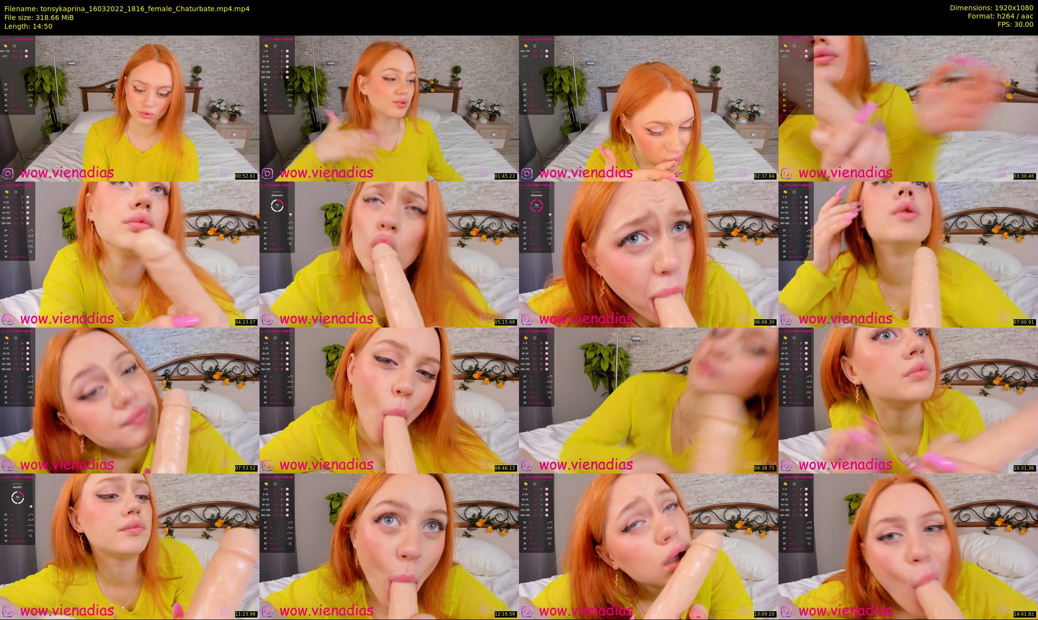 tonsykaprina — 15 minute Chaturbate couple cam show recording, 1080p, Mar 16, 2022