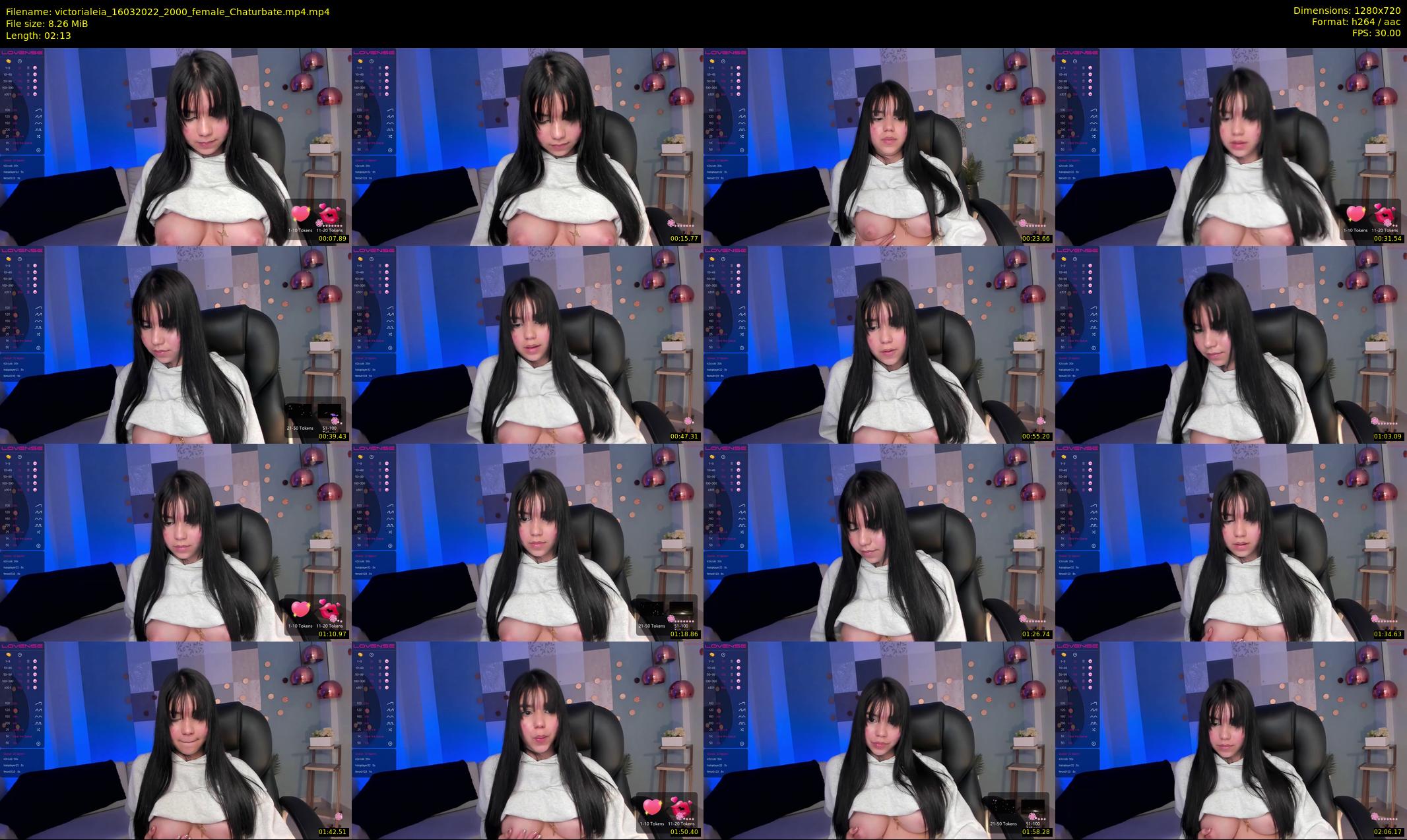 victorialeia — 3 minute Chaturbate female cam show recording, 720p, Mar 16, 2022