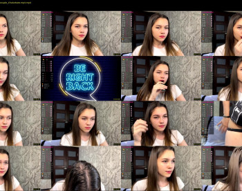 vrchan — 57 minute Chaturbate couple cam show recording, 1080p, Mar 16, 2022