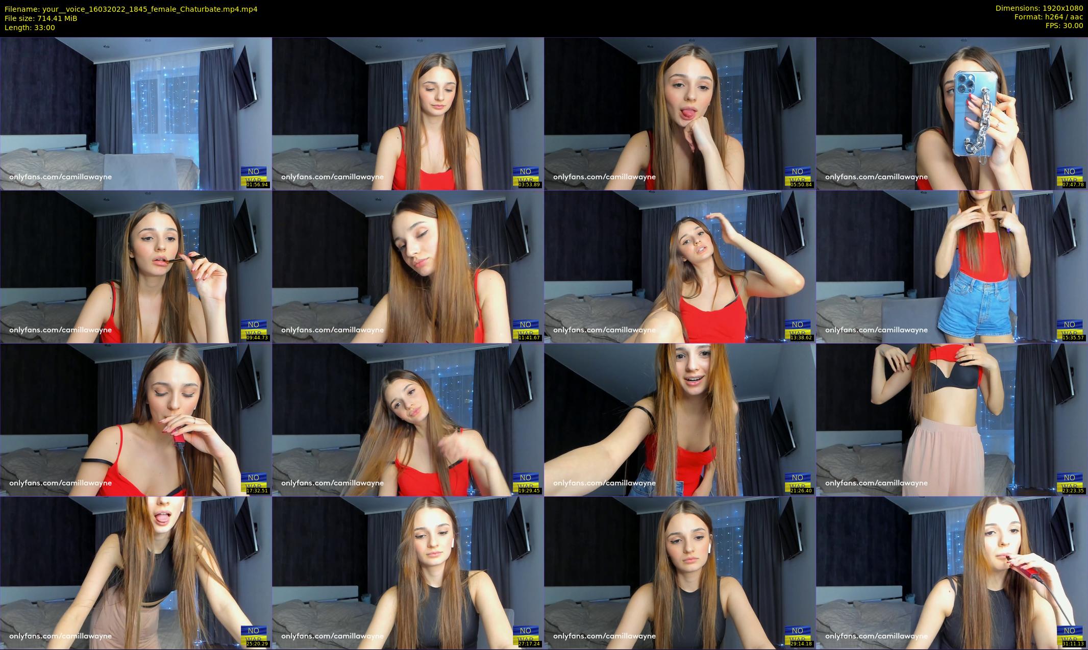 your__voice — 33 minute Chaturbate female cam show recording, 1080p, Mar 16, 2022