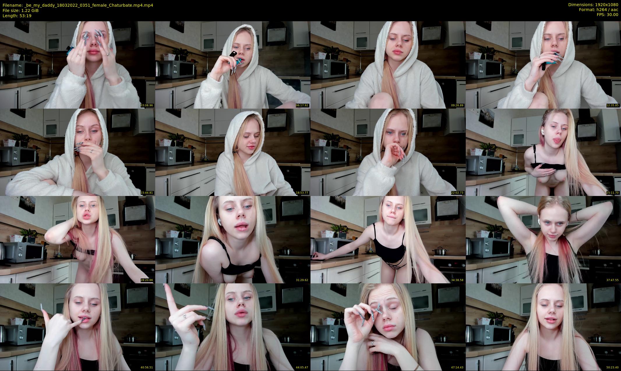 _be_my_daddy — 54 minute Chaturbate female cam show recording, 1080p, Mar 18, 2022