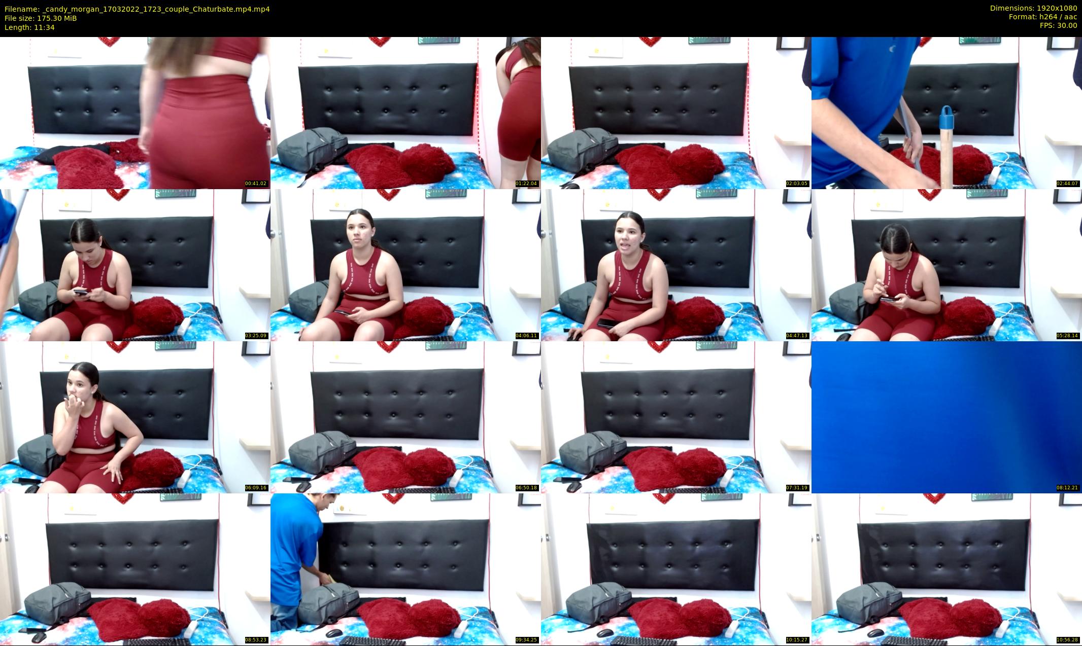 _candy_morgan — 12 minute Chaturbate couple cam show recording, 1080p, Mar 17, 2022