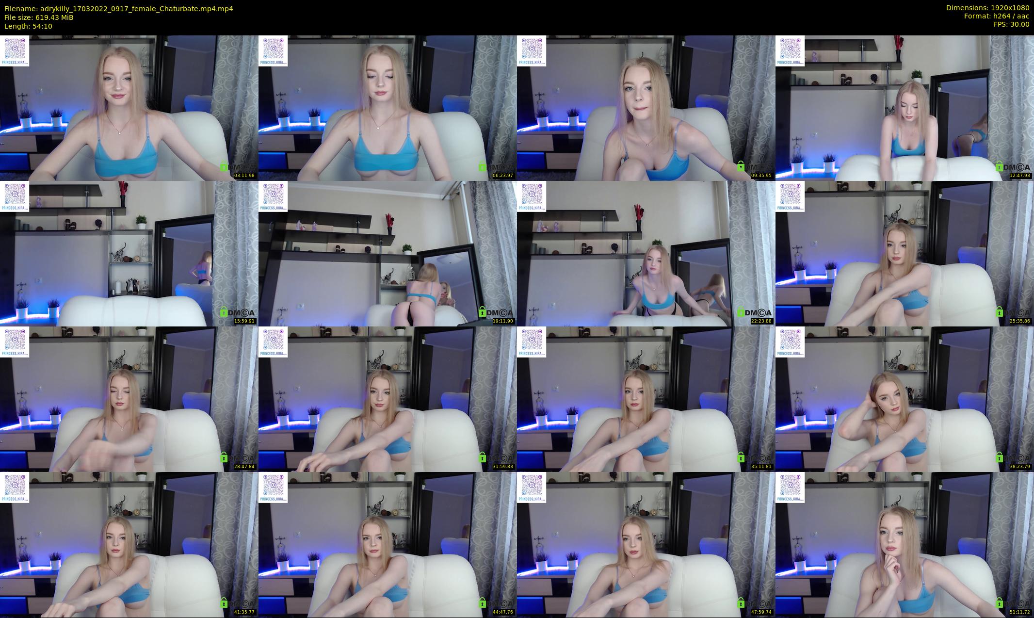 adrykilly — 55 minute Chaturbate female cam show recording, 1080p, Mar 17, 2022