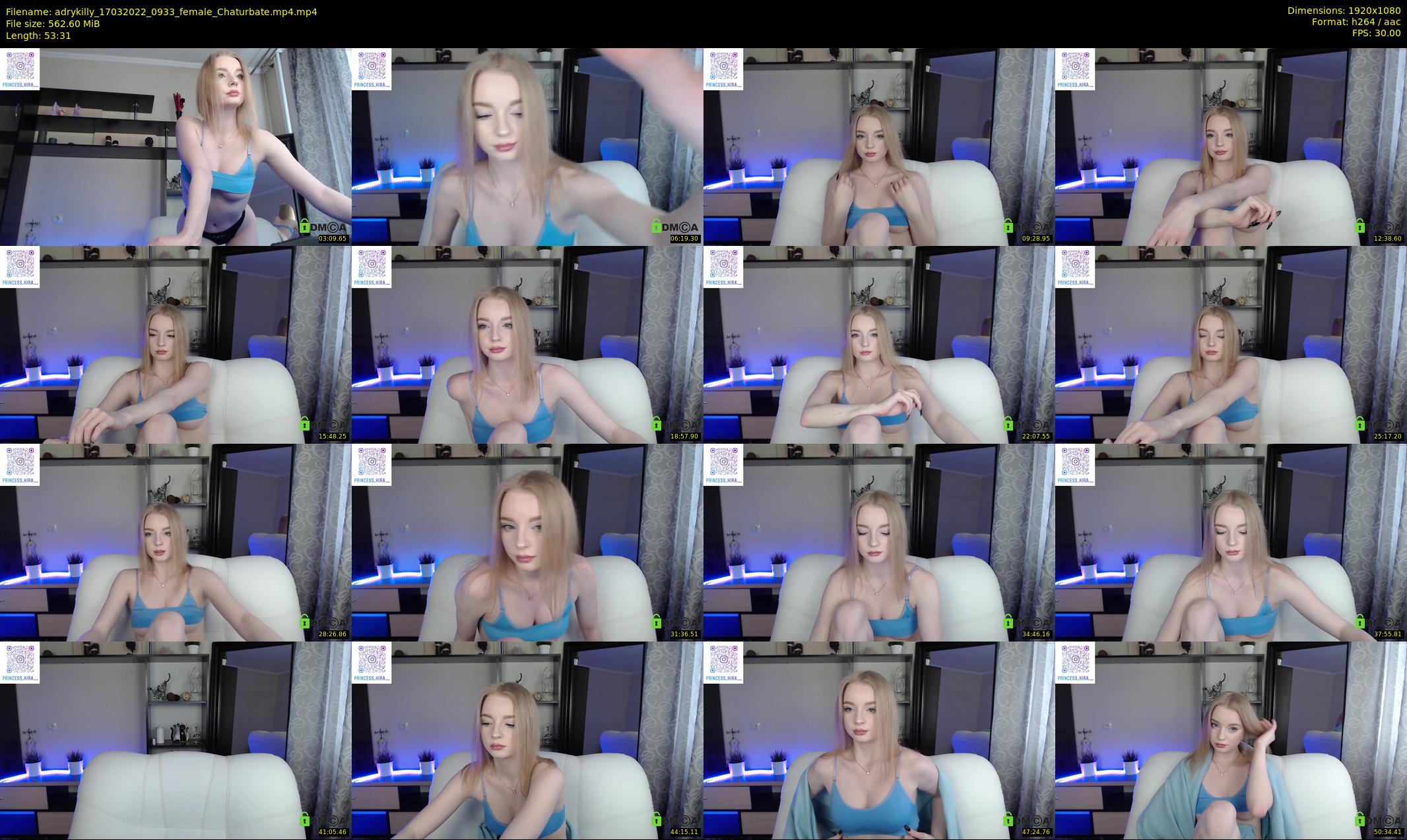 adrykilly — 54 minute Chaturbate female cam show recording, 1080p, Mar 17, 2022