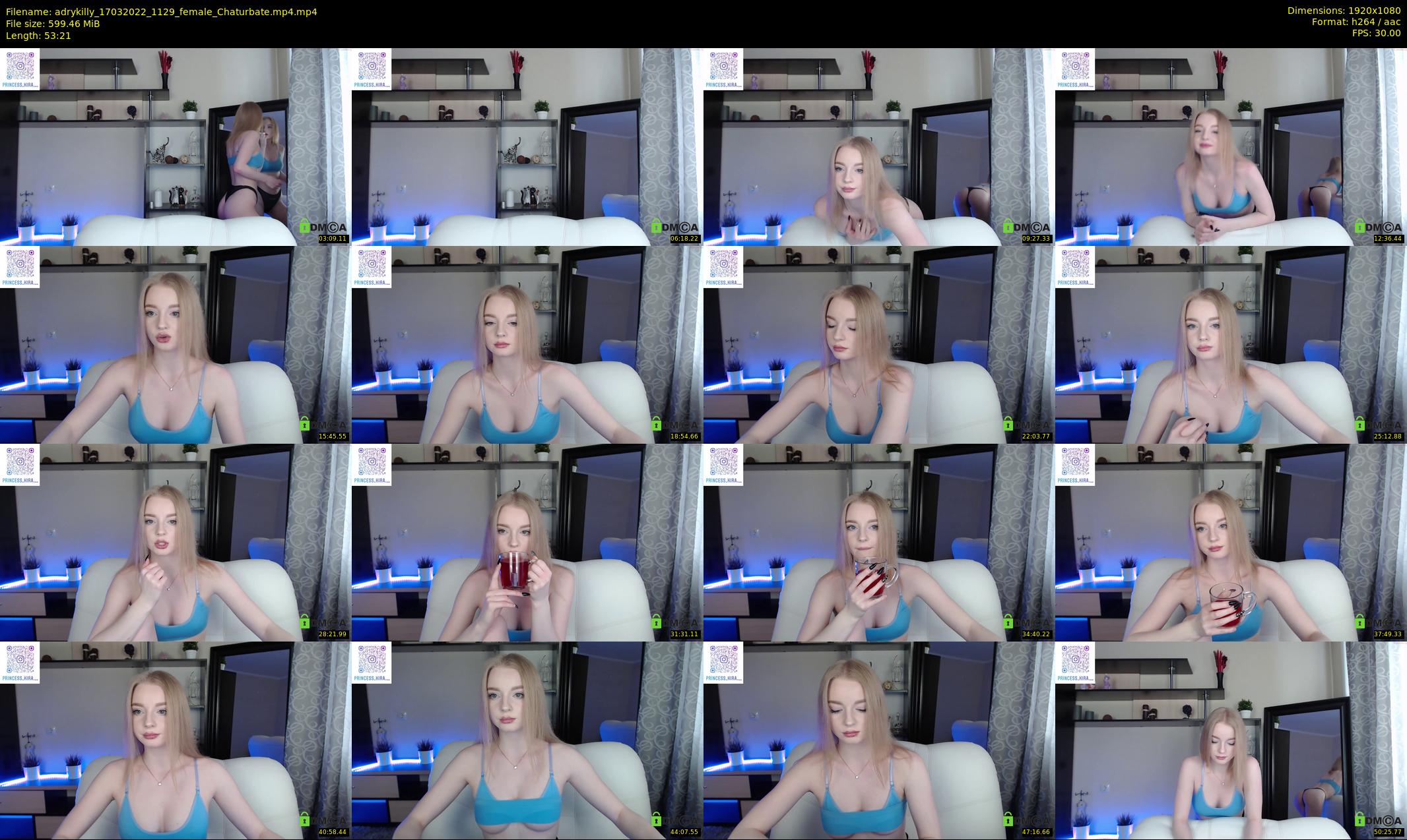 adrykilly — 54 minute Chaturbate female cam show recording, 1080p, Mar 17, 2022