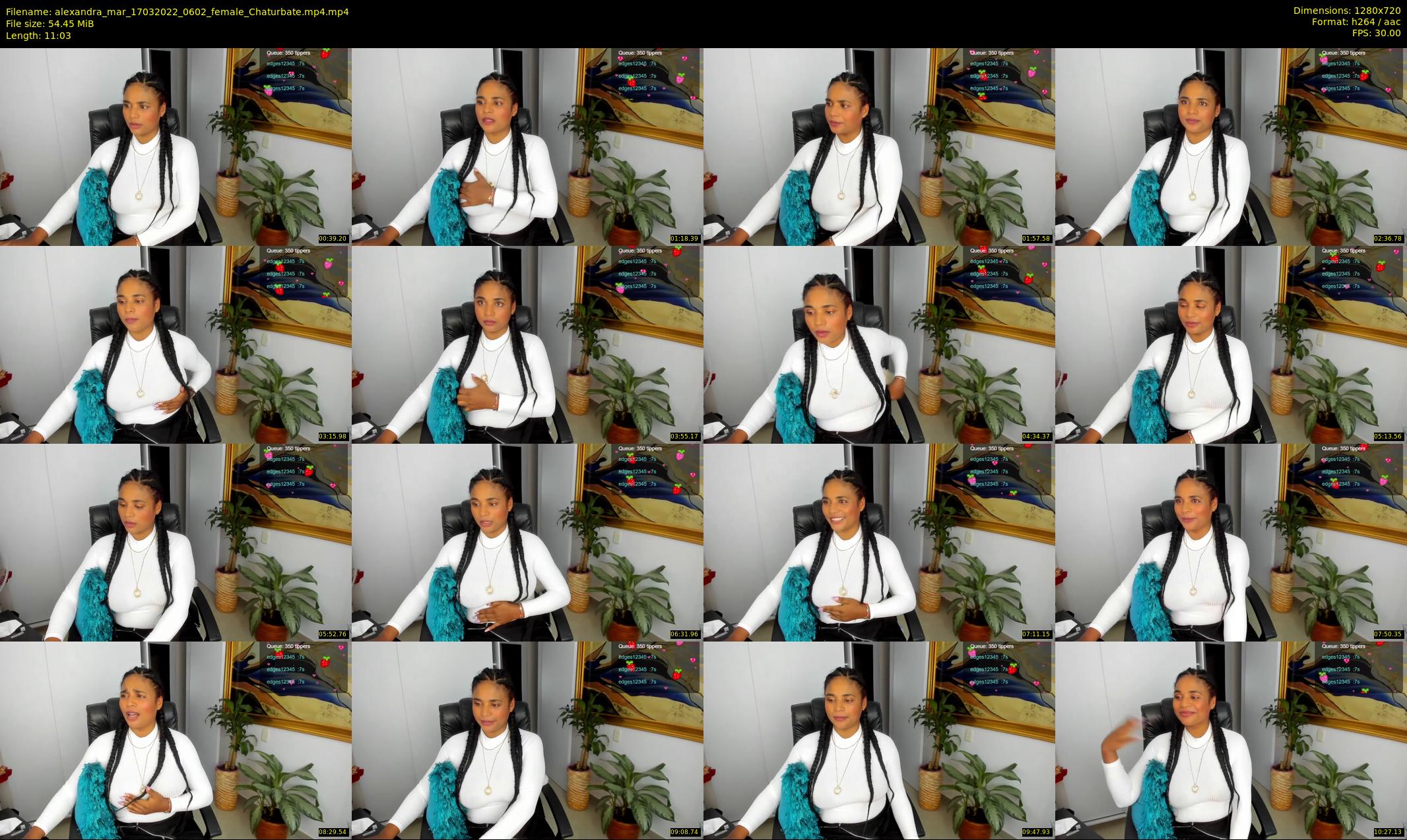 alexandra_mar — 12 minute Chaturbate female cam show recording, 720p, Mar 17, 2022
