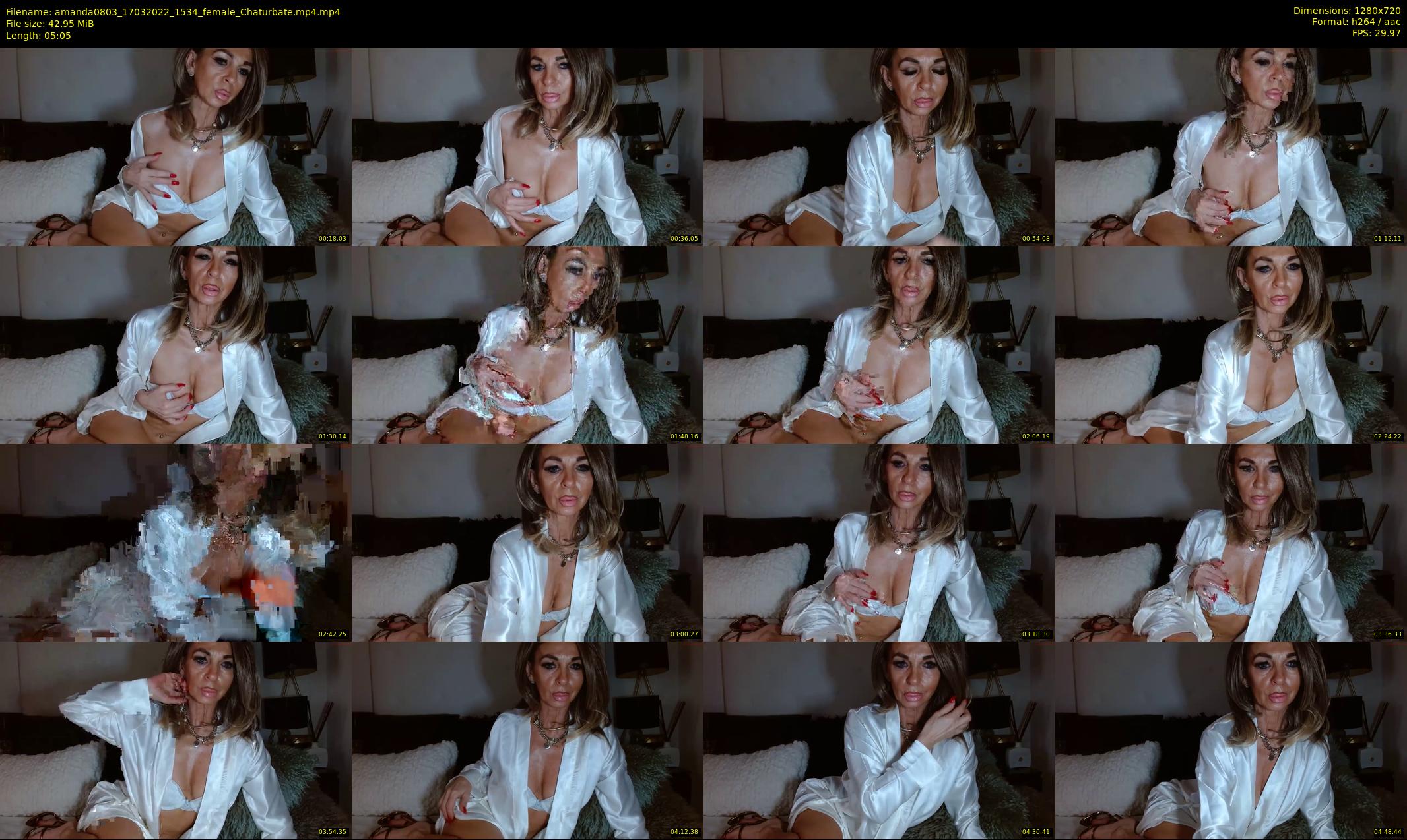 amanda0803 — 6 minute Chaturbate female cam show recording, 720p, Mar 17, 2022