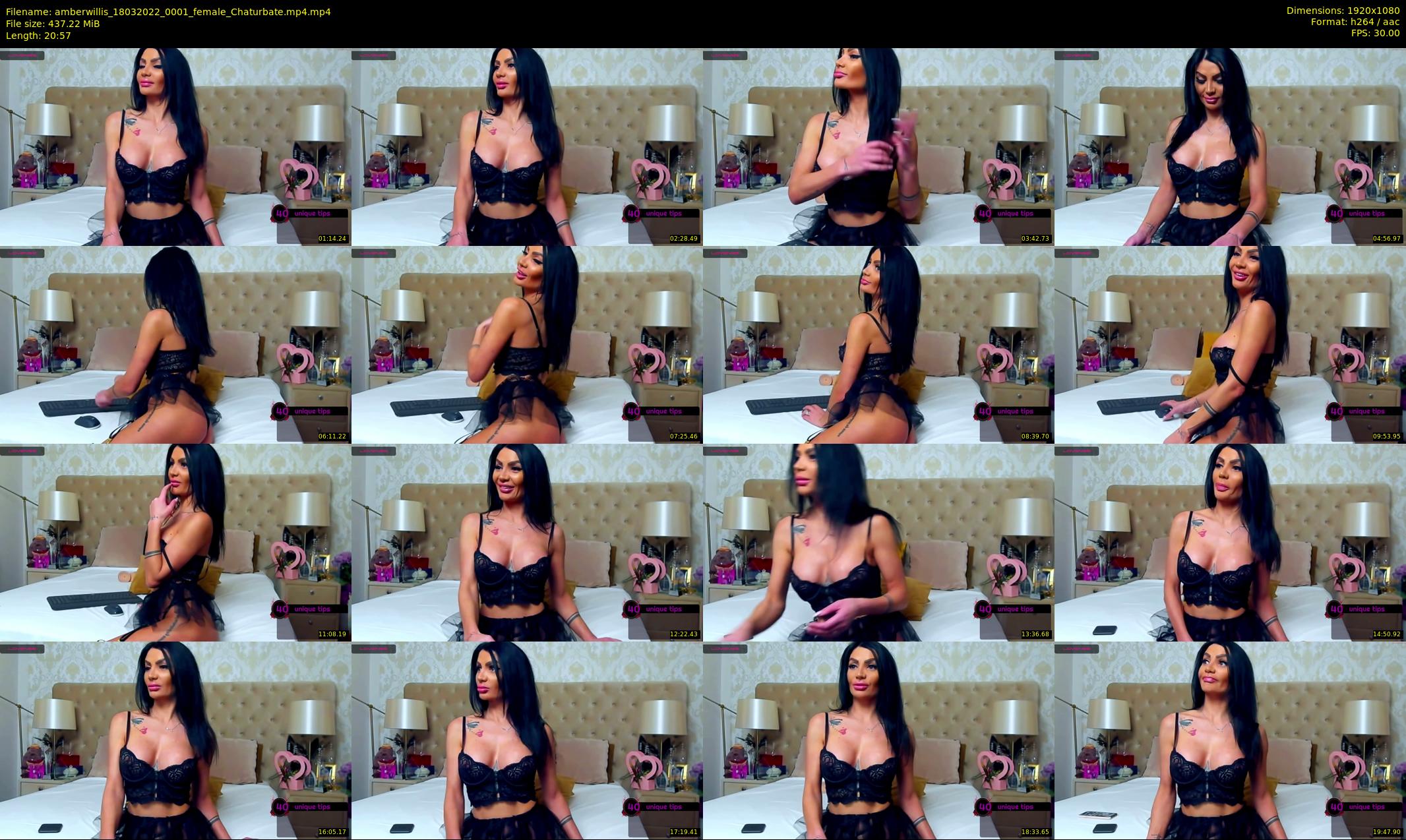 amberwillis — 21 minute Chaturbate female cam show recording, 1080p, Mar 18, 2022