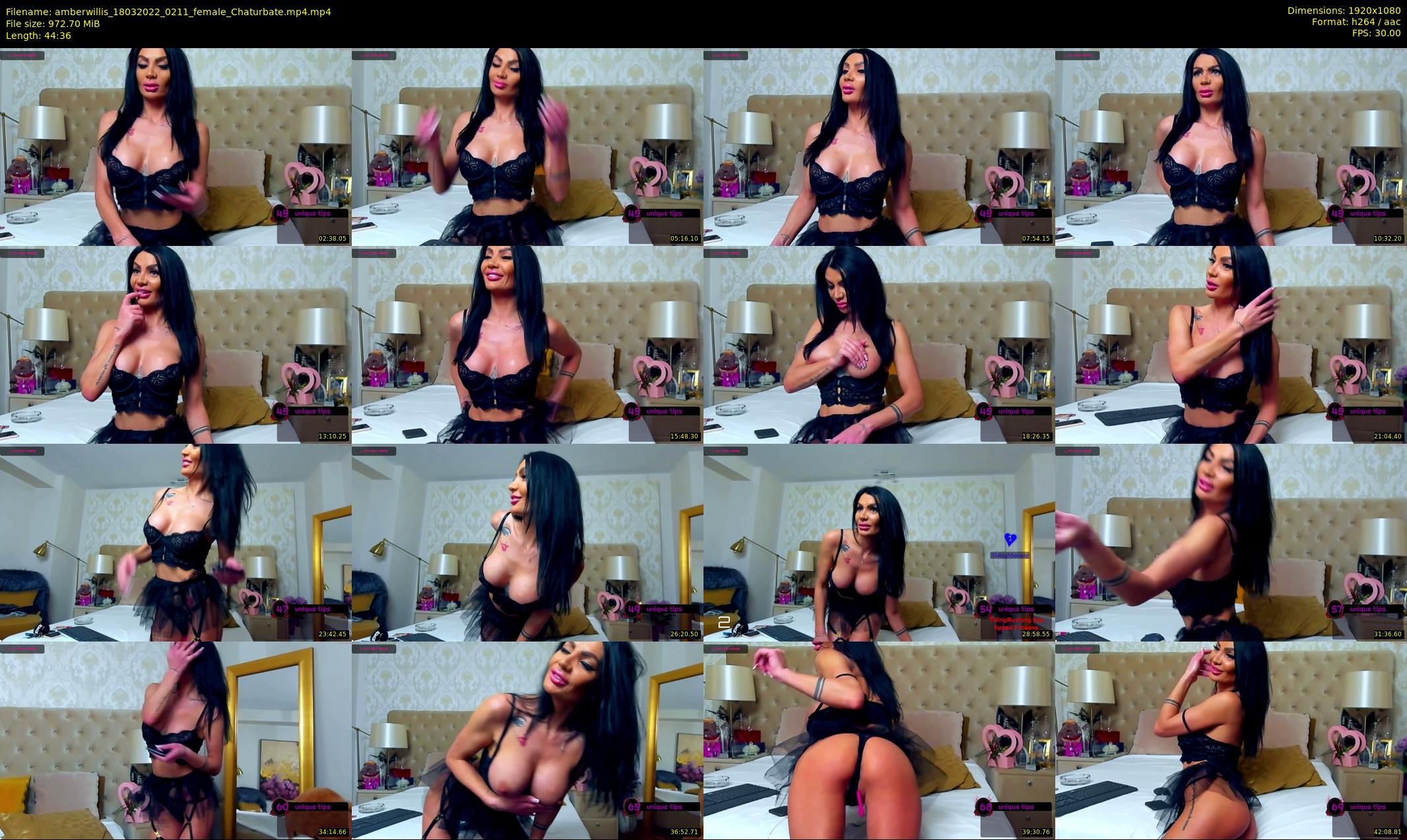 amberwillis — 45 minute Chaturbate female cam show recording, 1080p, Mar 18, 2022