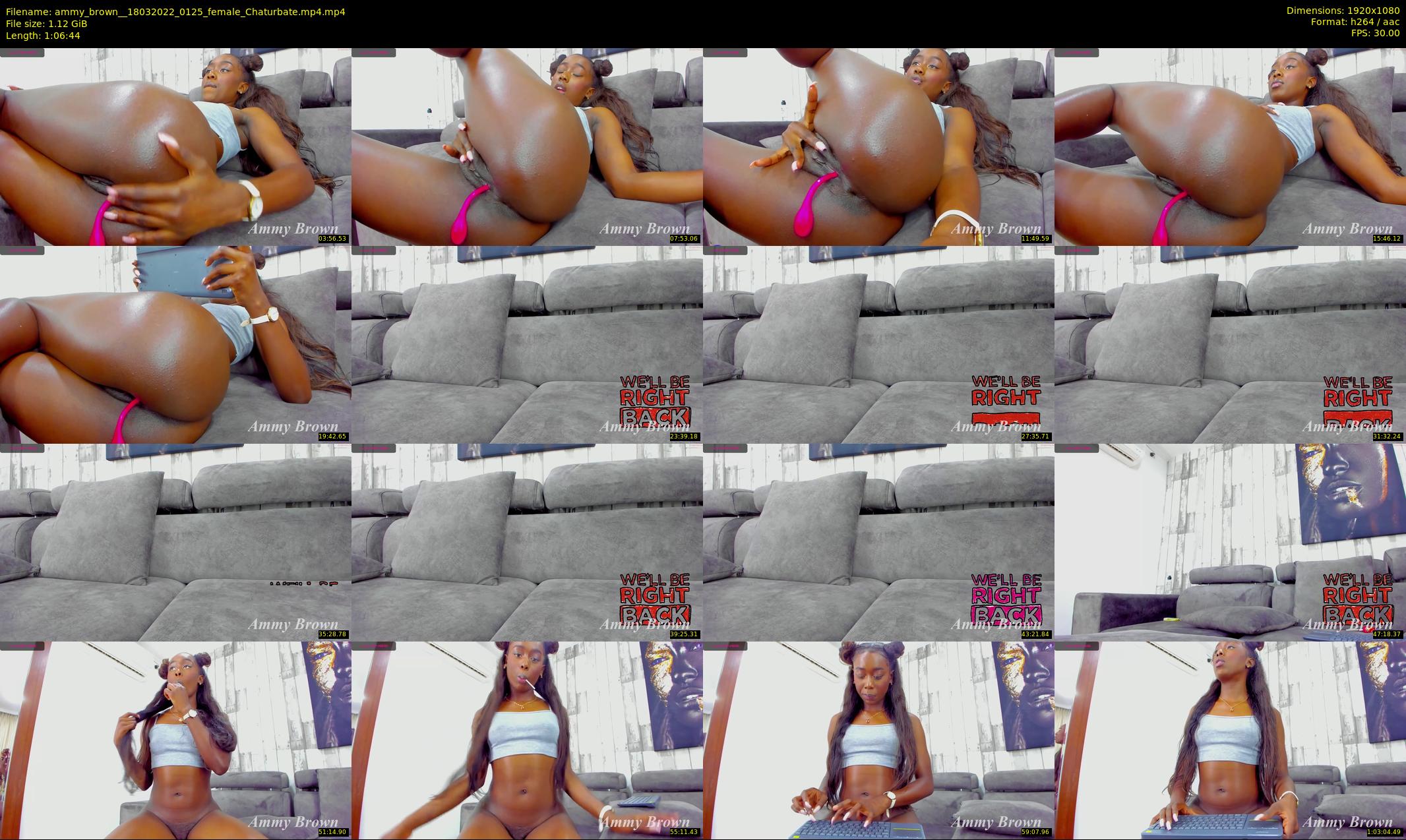 ammy_brown_ — 67 minute Chaturbate female cam show recording, 1080p, Mar 18, 2022