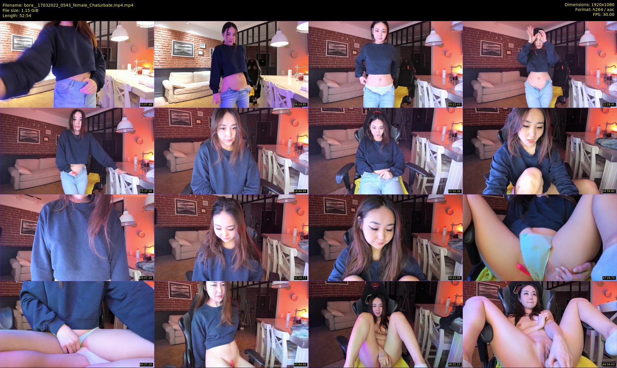bora_ — 53 minute Chaturbate female cam show recording, 1080p, Mar 17, 2022