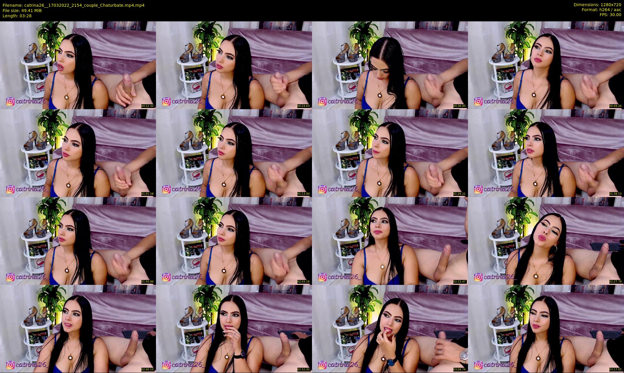 catrina26_ — 4 minute Chaturbate couple cam show recording, 720p, Mar 17, 2022