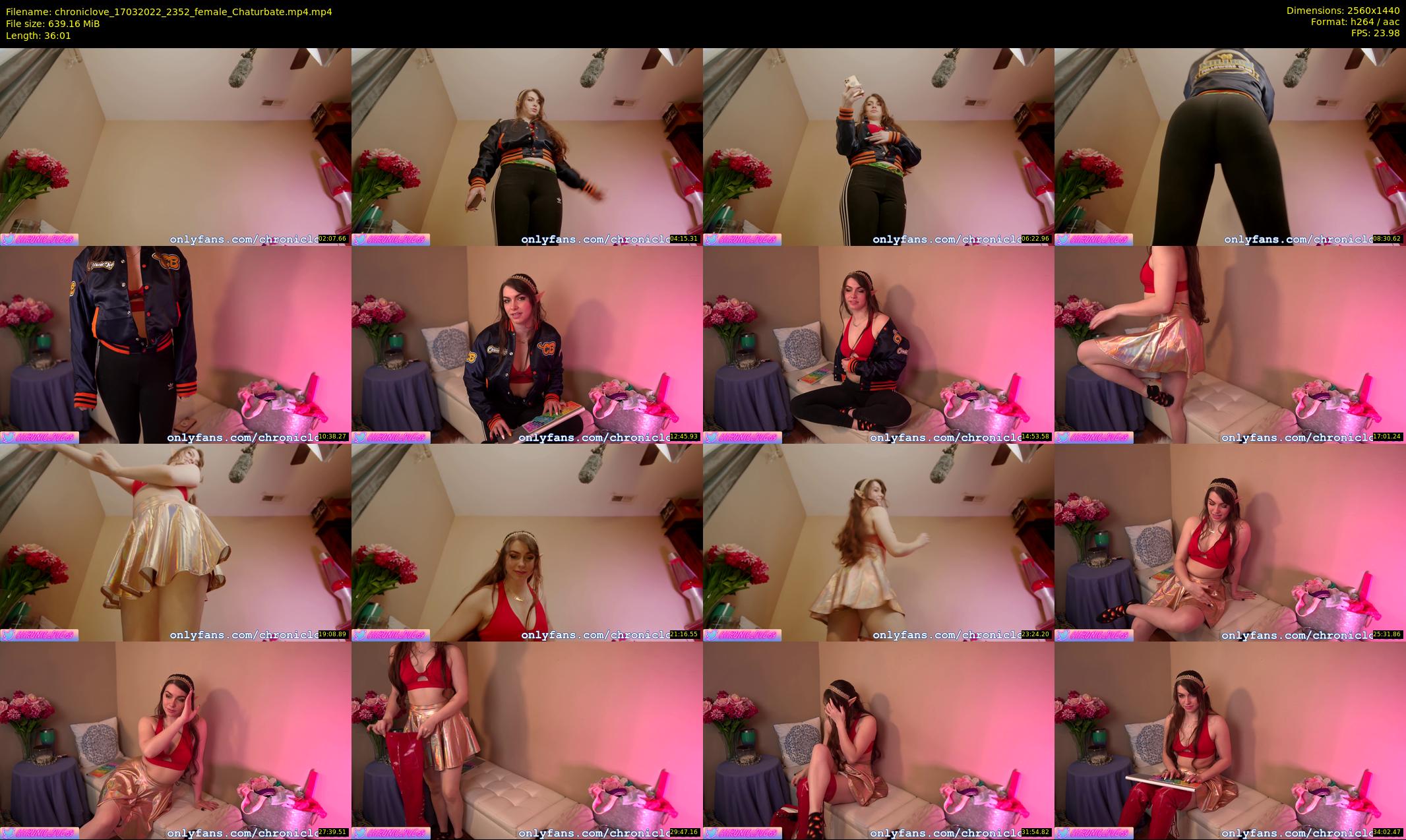 chroniclove — 37 minute Chaturbate female cam show recording, 1080p, Mar 17, 2022