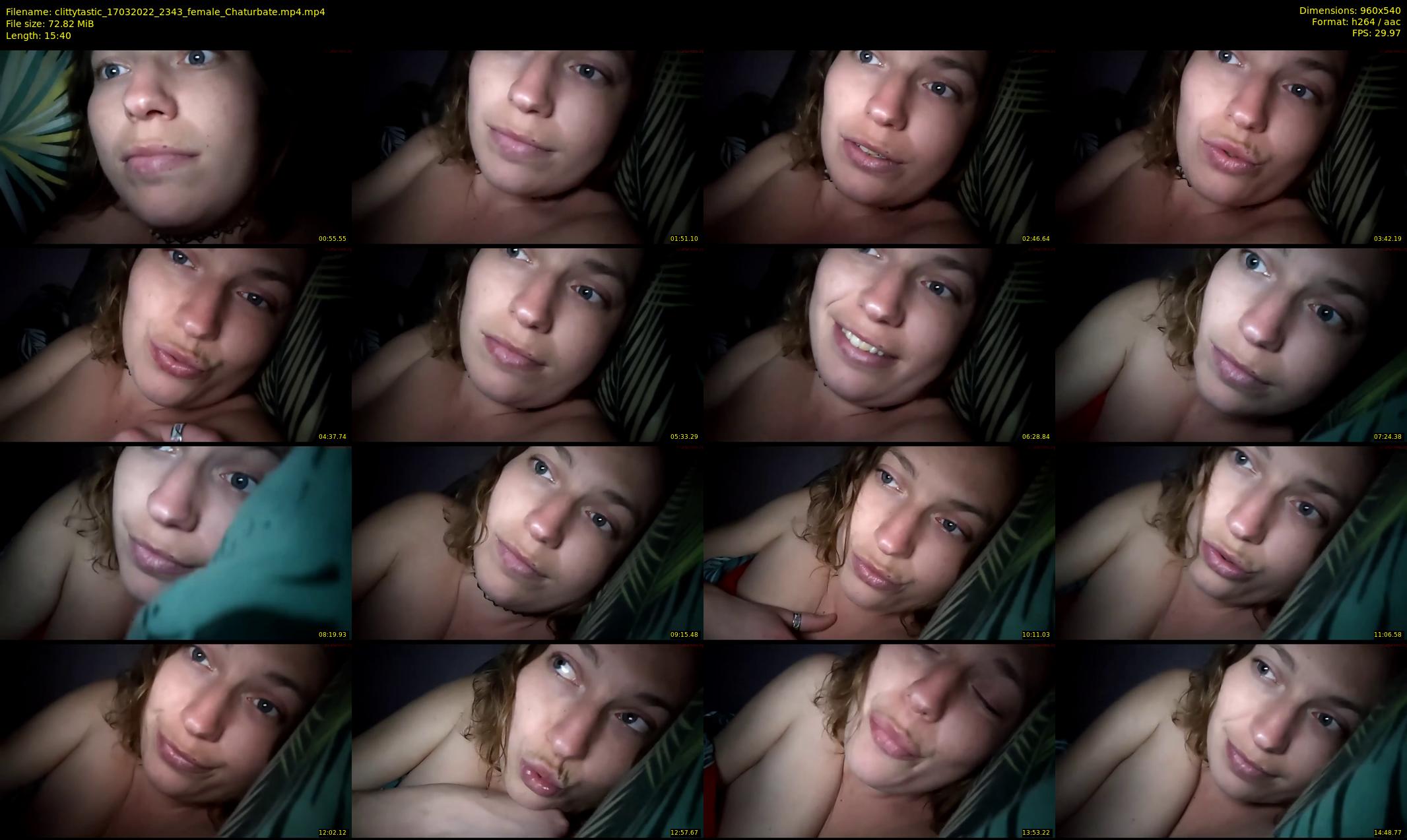 clittytastic — 16 minute Chaturbate female cam show recording, 480p, Mar 17, 2022