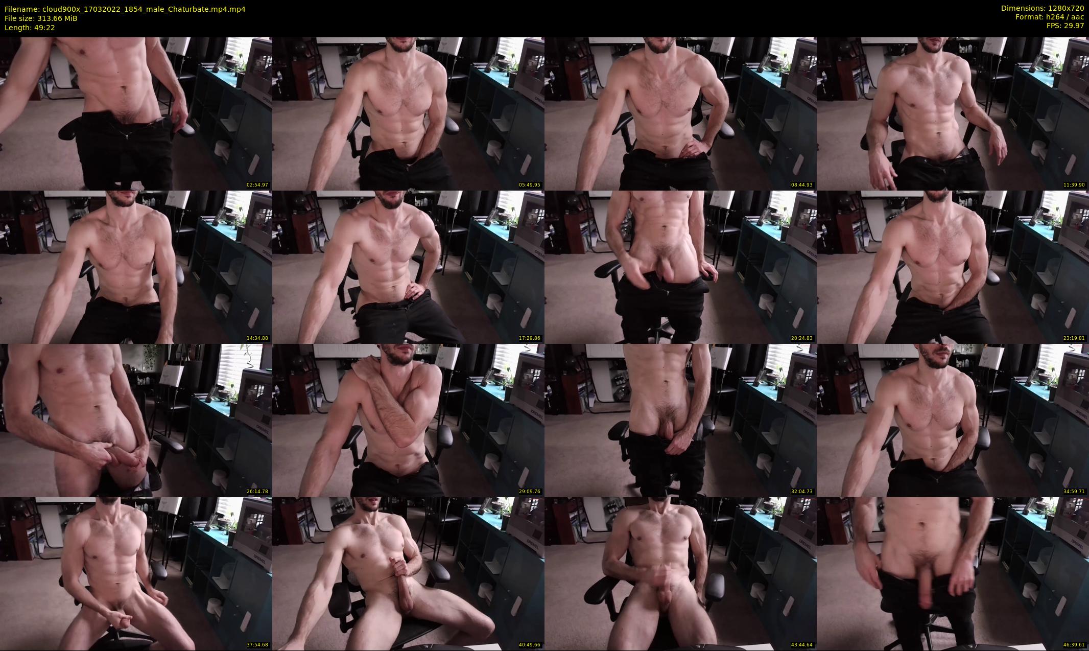 cloud900x — 50 minute Chaturbate male cam show recording, 720p, Mar 17, 2022