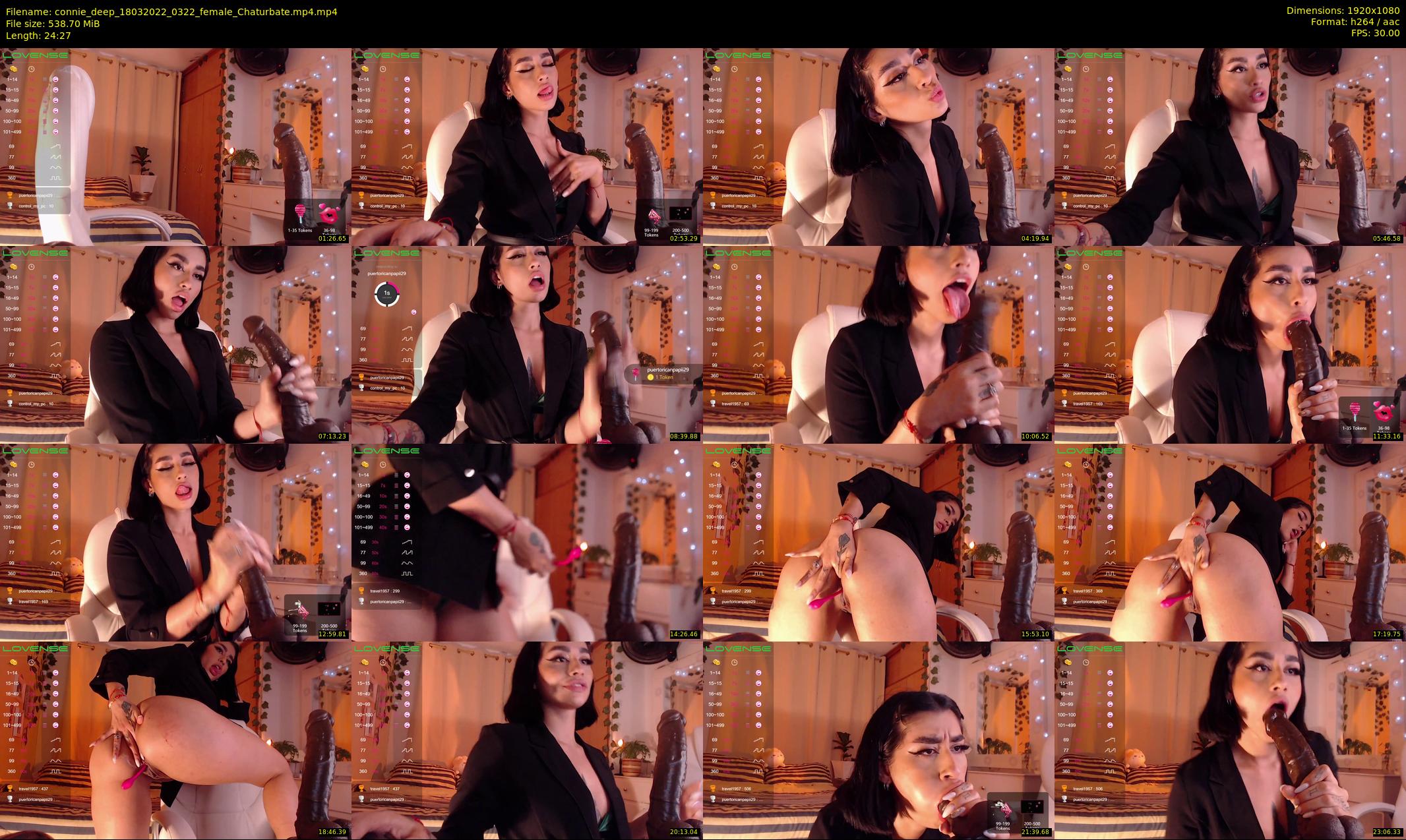 connie_deep — 25 minute Chaturbate female cam show recording, 1080p, Mar 18, 2022
