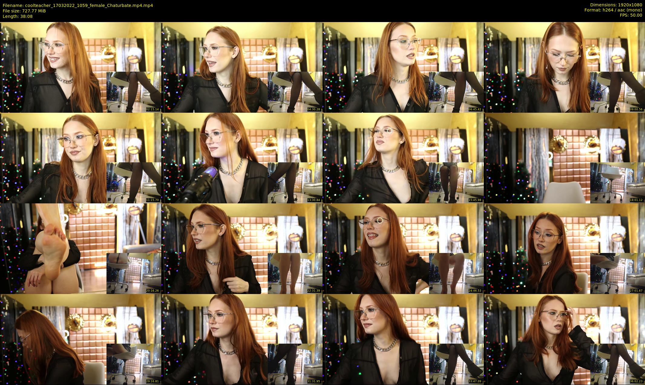 coolteacher — 39 minute Chaturbate female cam show recording, 1080p, Mar 17, 2022