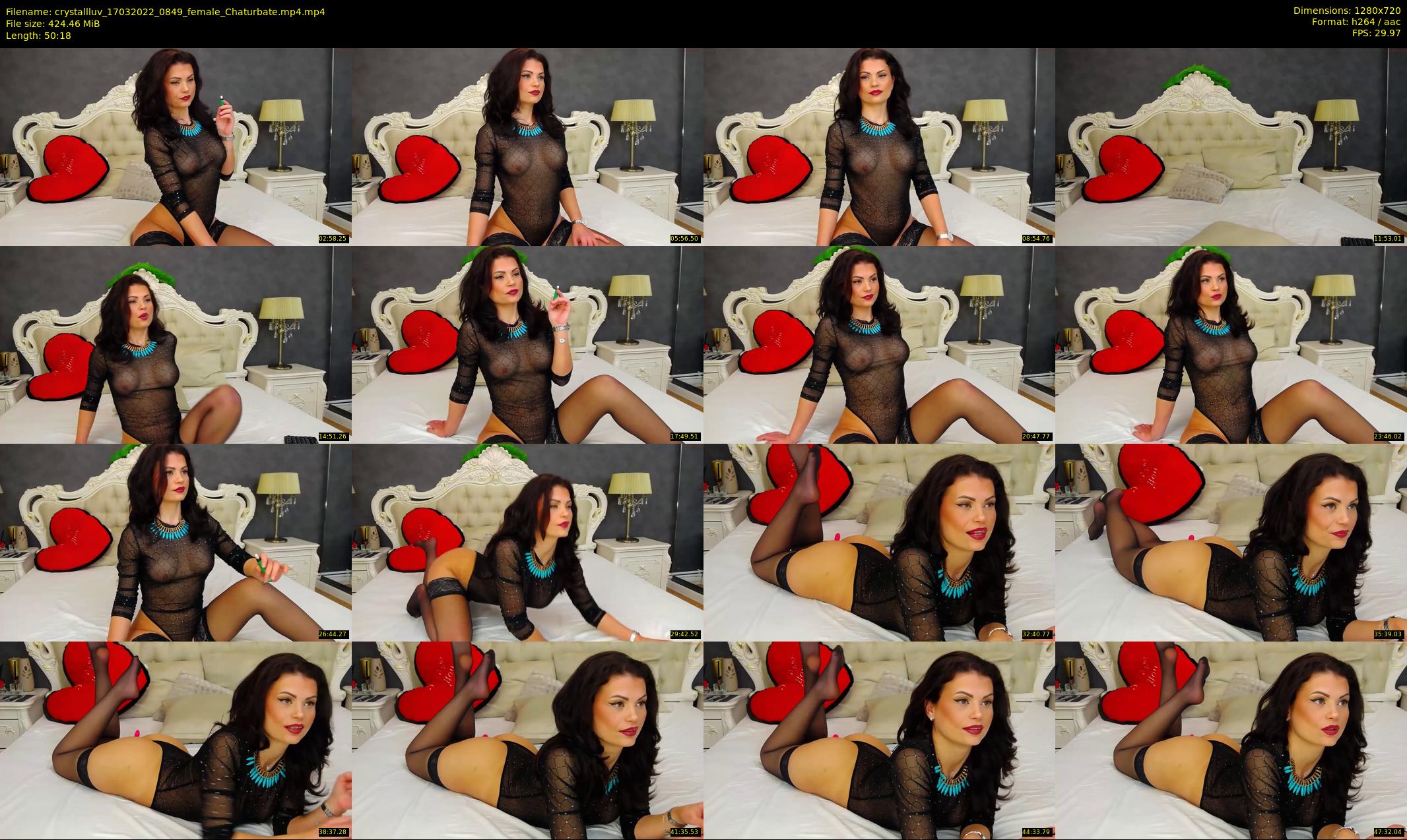 crystallluv — 51 minute Chaturbate female cam show recording, 720p, Mar 17, 2022