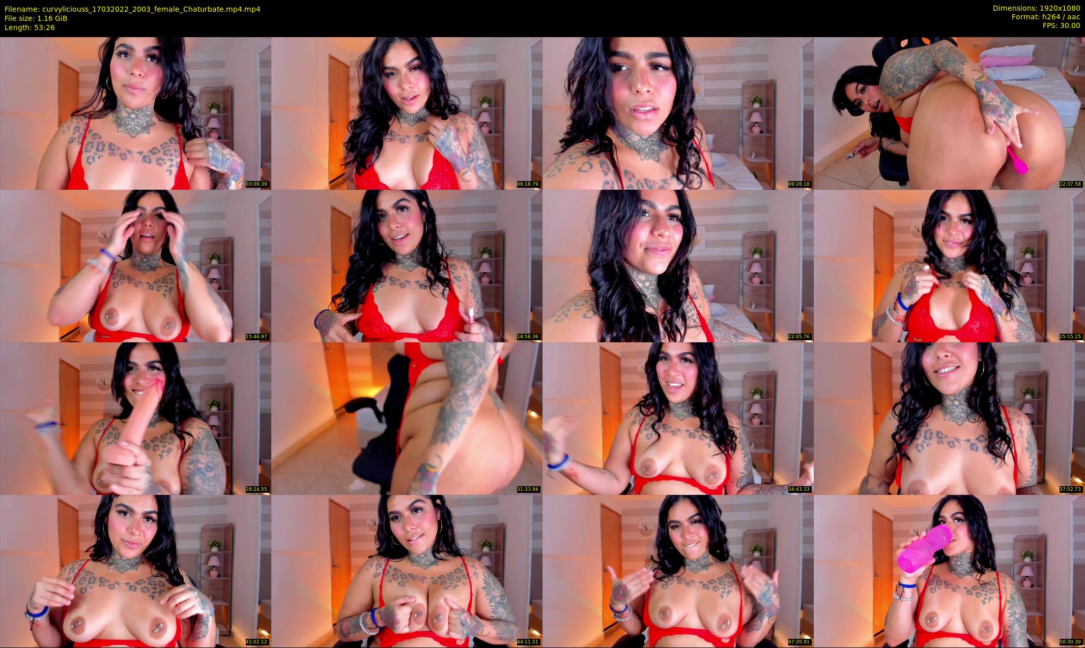 curvyliciouss — 54 minute Chaturbate female cam show recording, 1080p, Mar 17, 2022