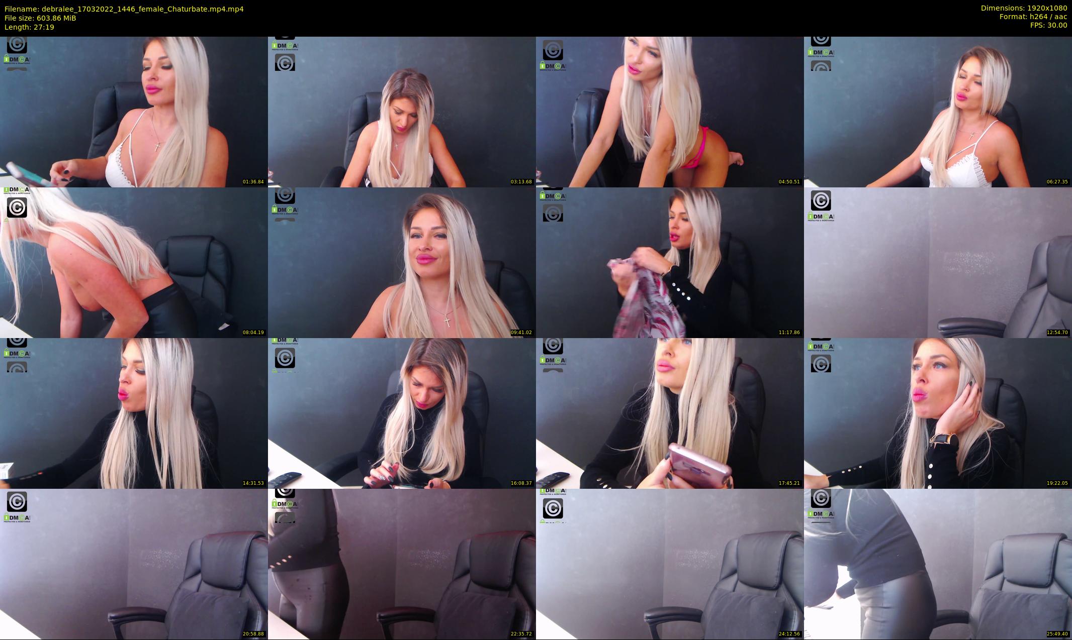debralee — 28 minute Chaturbate female cam show recording, 1080p, Mar 17, 2022